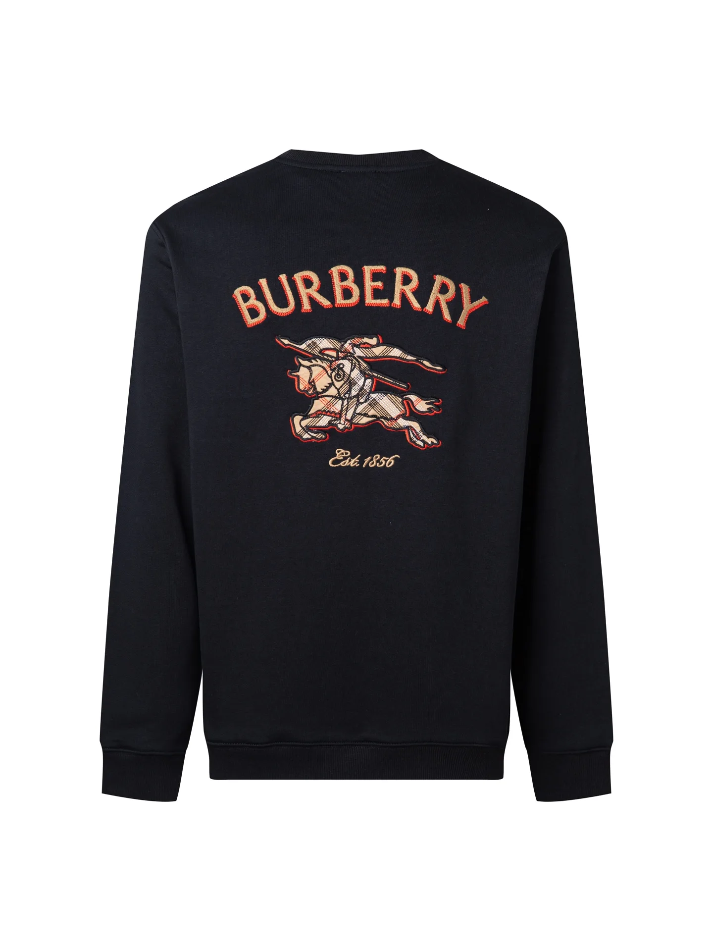 Equestrian Knight Embroidered Crew-Neck Sweatshirt D21020388 — view 2