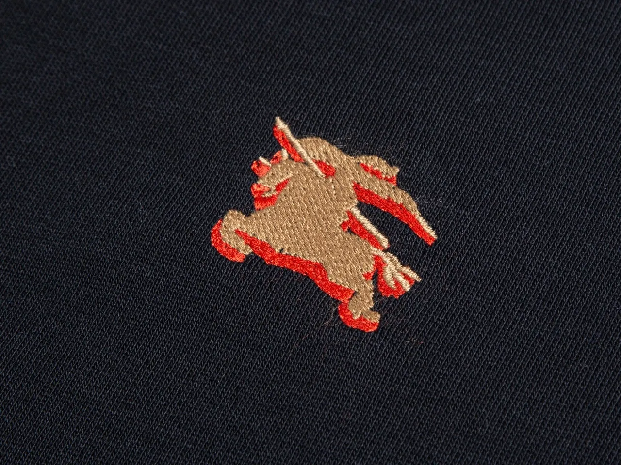 Equestrian Knight Embroidered Crew-Neck Sweatshirt D21020388 — view 3