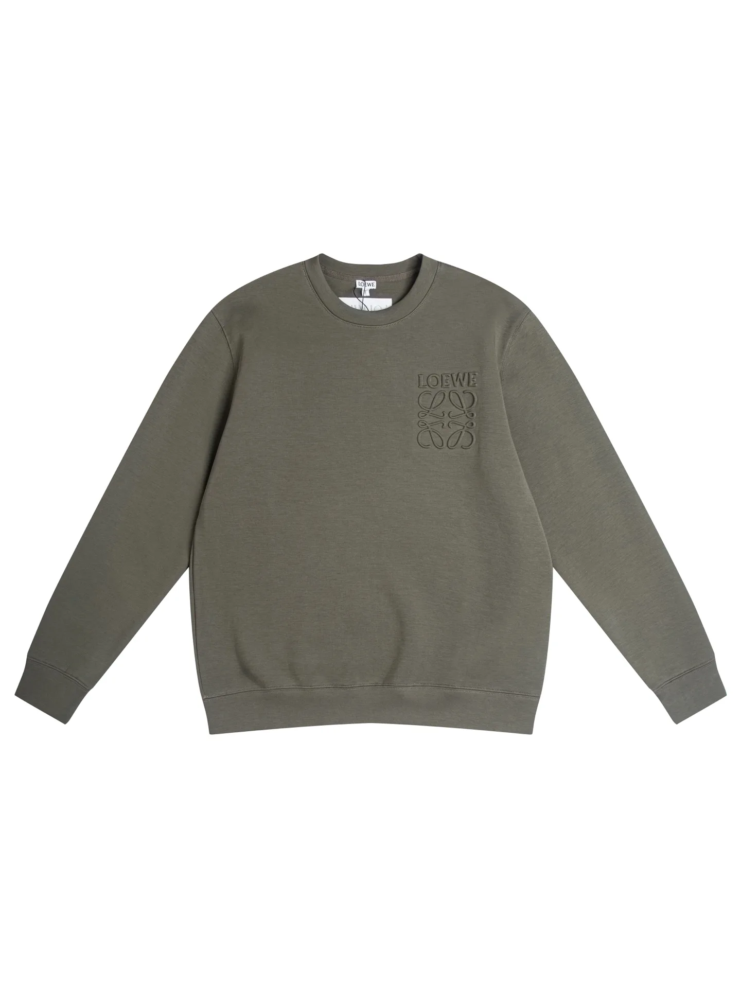 Anagram Embossed Cotton-Blend Sweatshirt D21020454