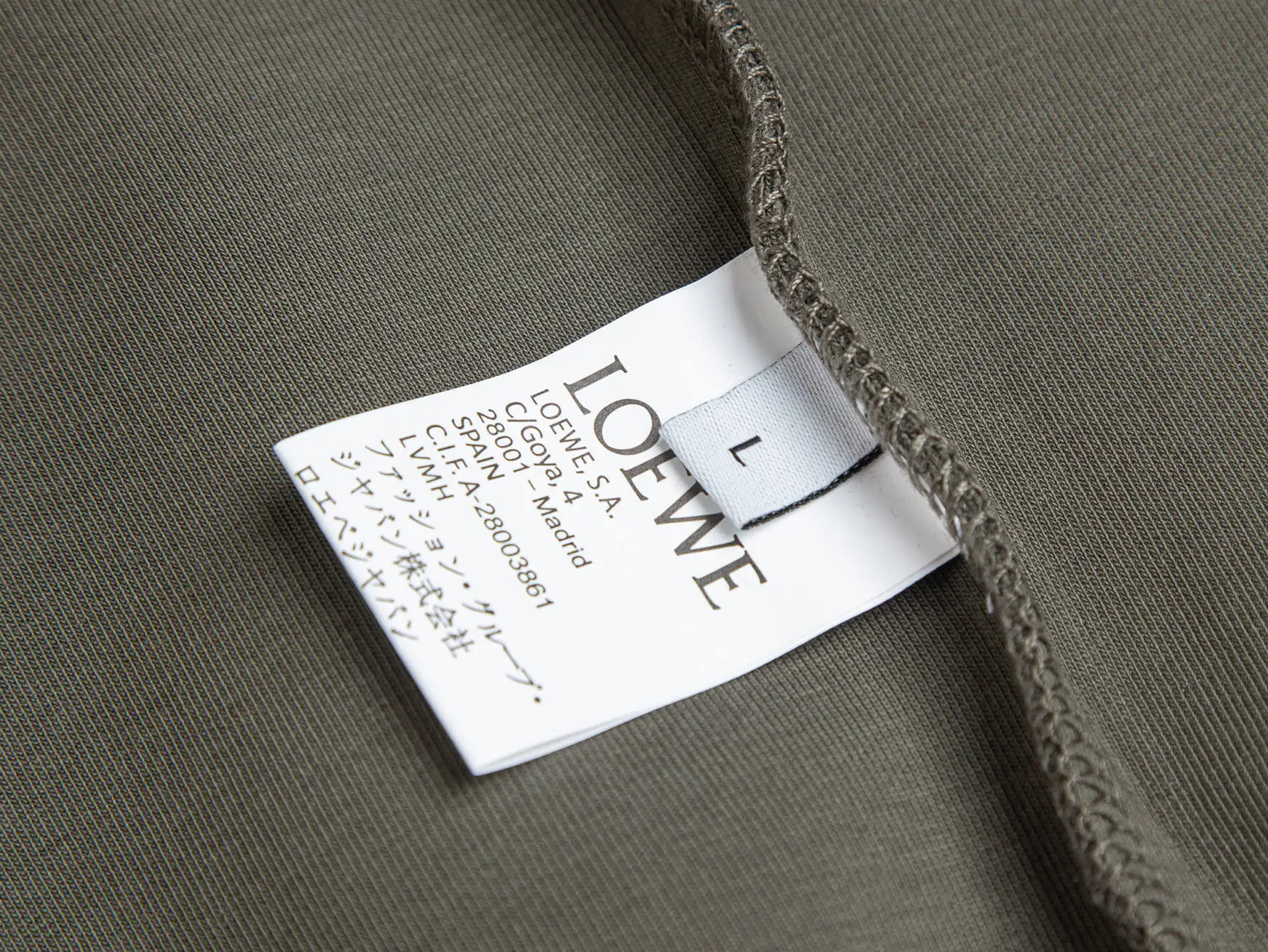Anagram Embossed Cotton-Blend Sweatshirt D21020454 — view 5