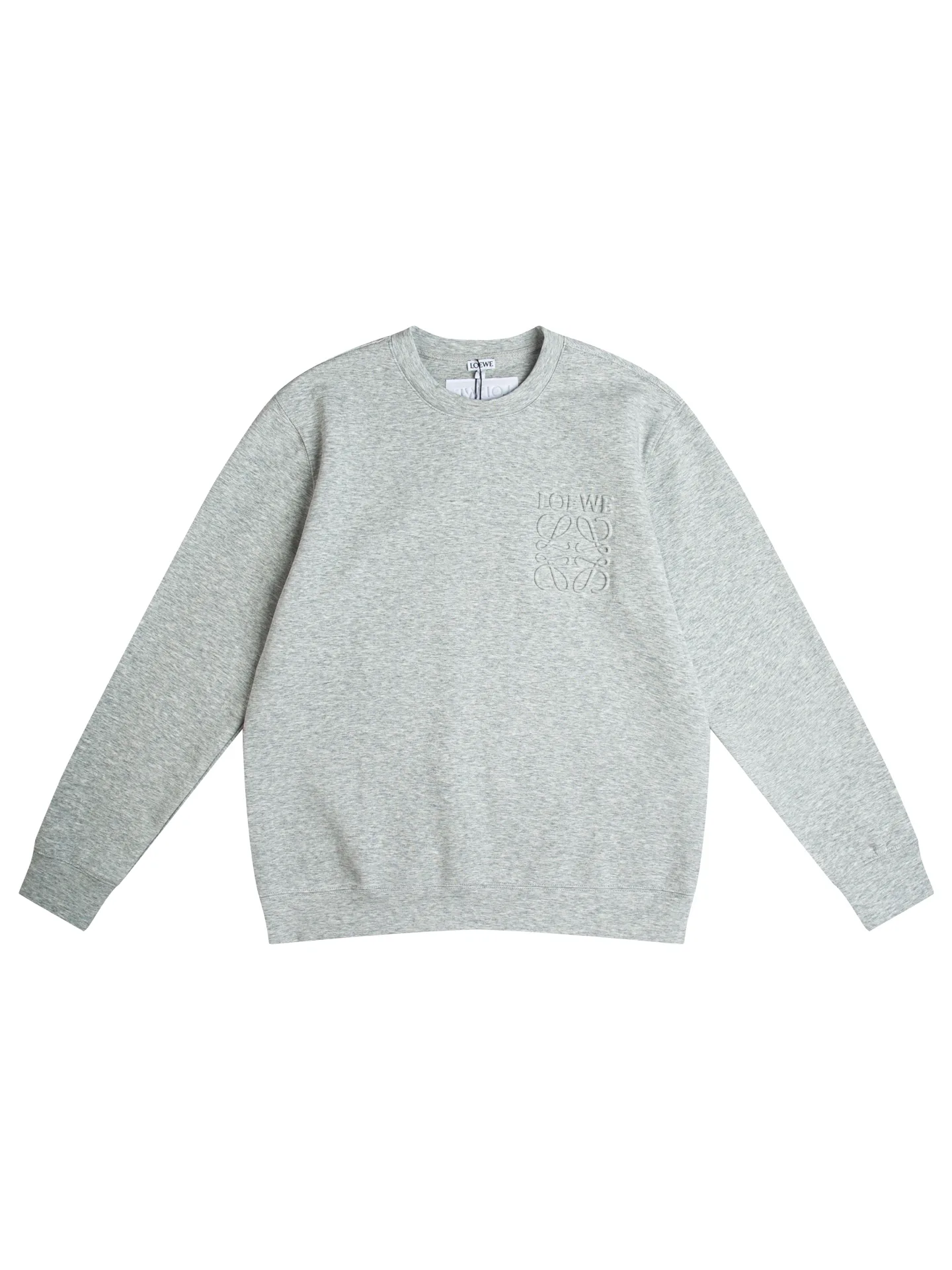 Anagram Embossed Cotton-Blend Sweatshirt D21020452
