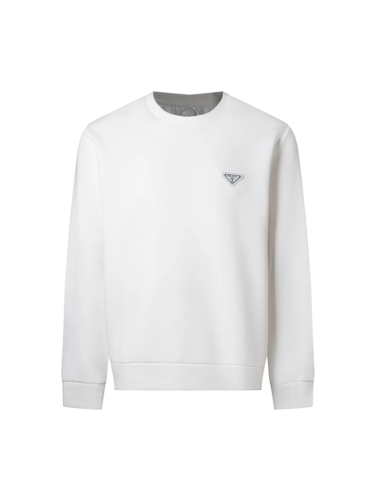 Logo-Patch Cotton-Blend Sweatshirt D22520419