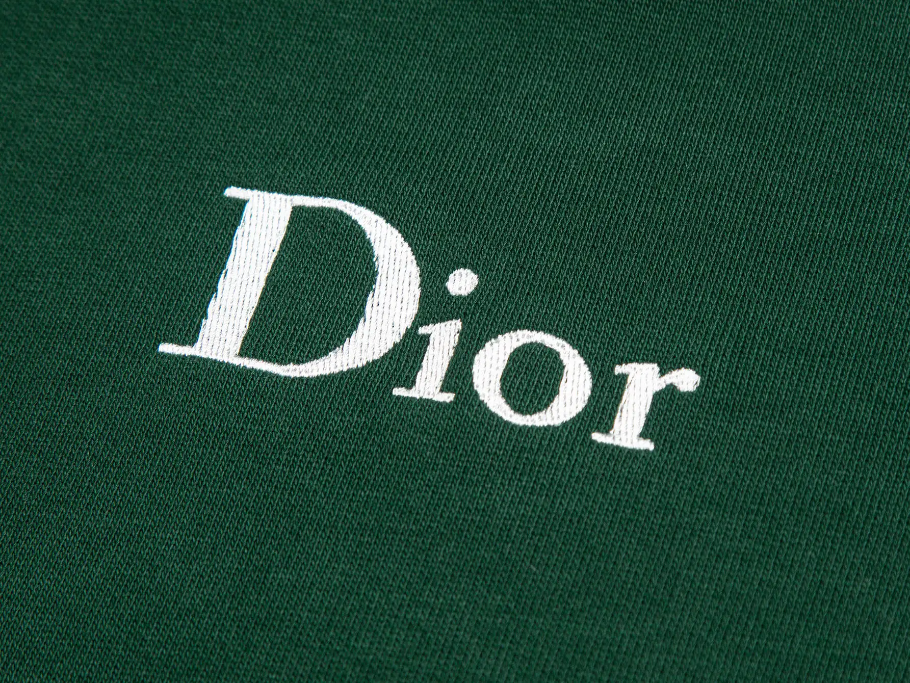 Logo Embroidery Half-Zip Sweatshirt D24020417 — view 5