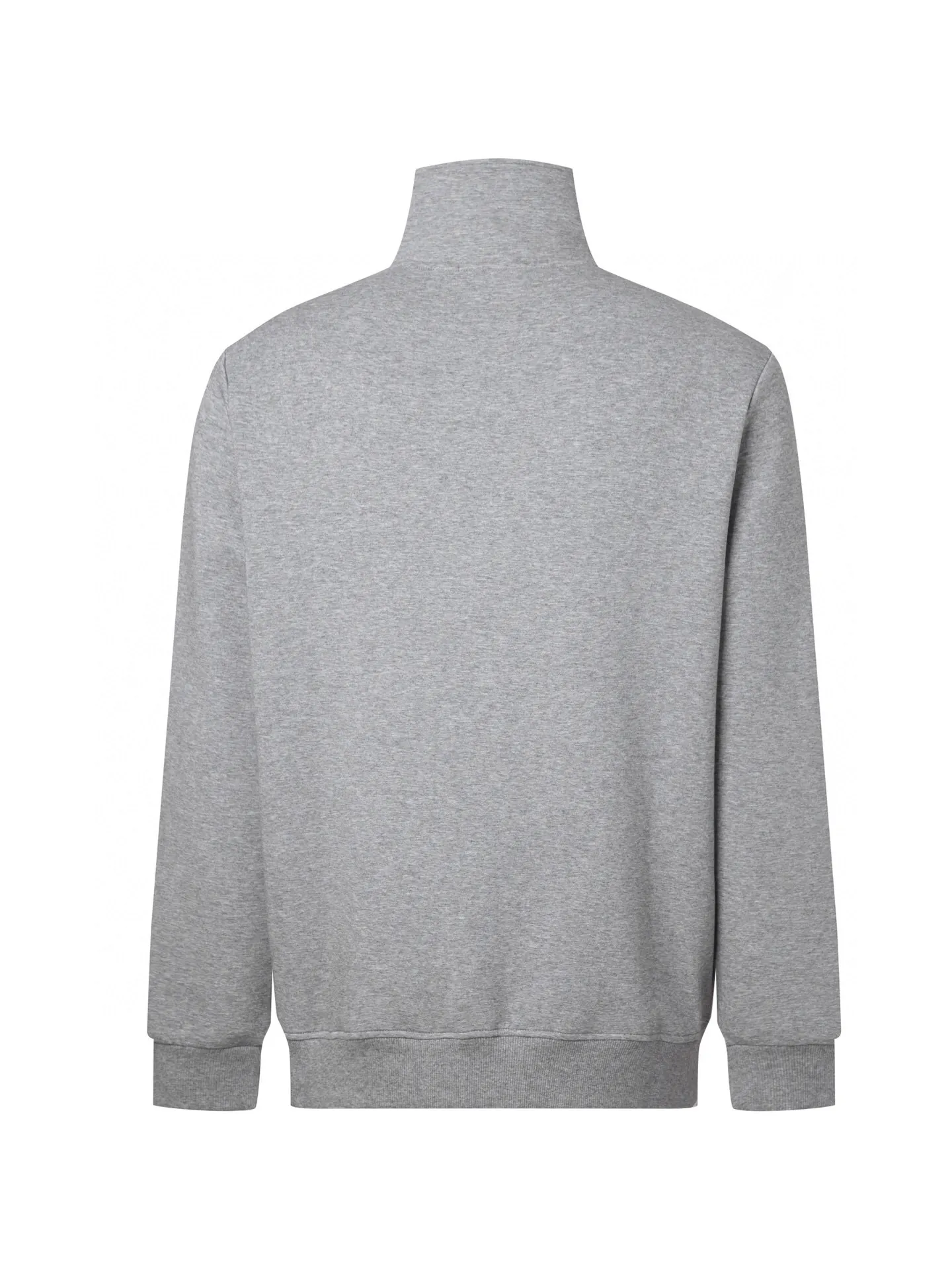 Logo-Badge Half-Zip Cotton Sweatshirt D24520389 — view 2