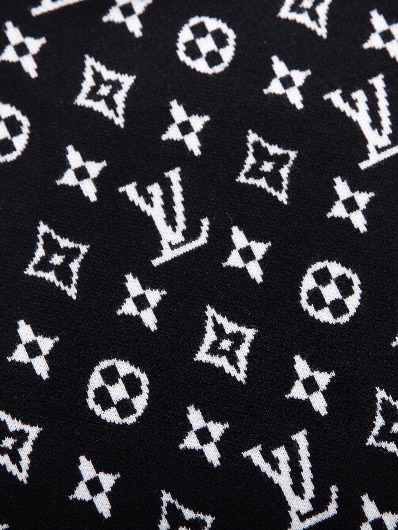 Monogram Jacquard Wool Crew-Neck Sweater D25520394 — view 5