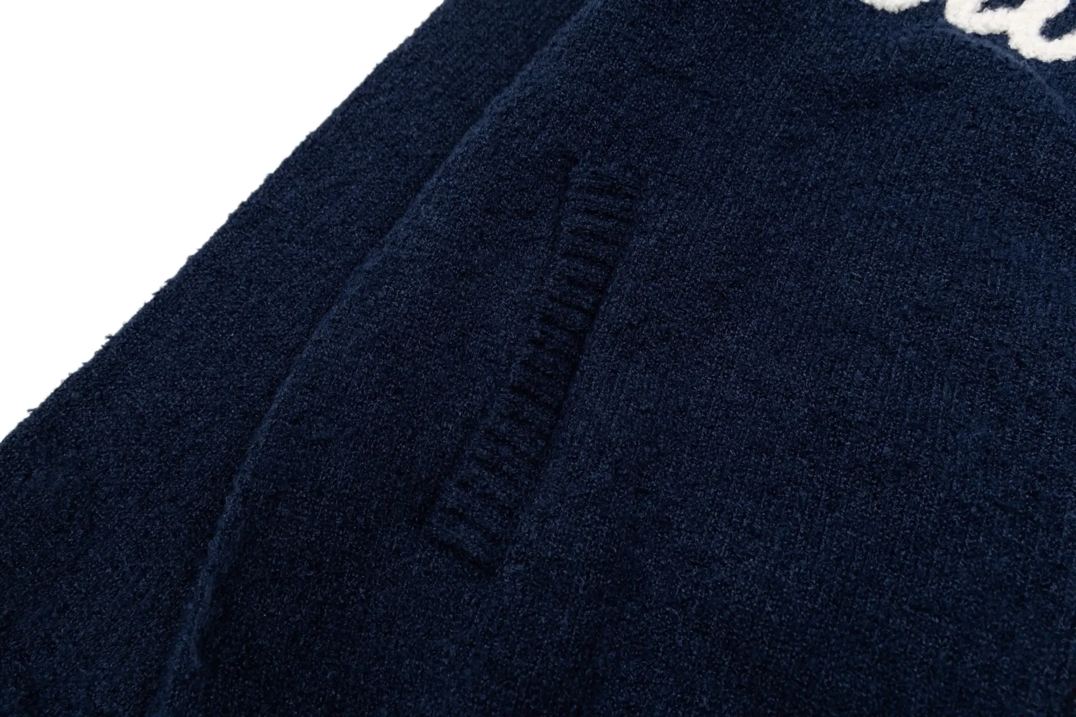 Logo Intarsia Wool-Blend Zip-Up Cardigan D29520403 — view 6