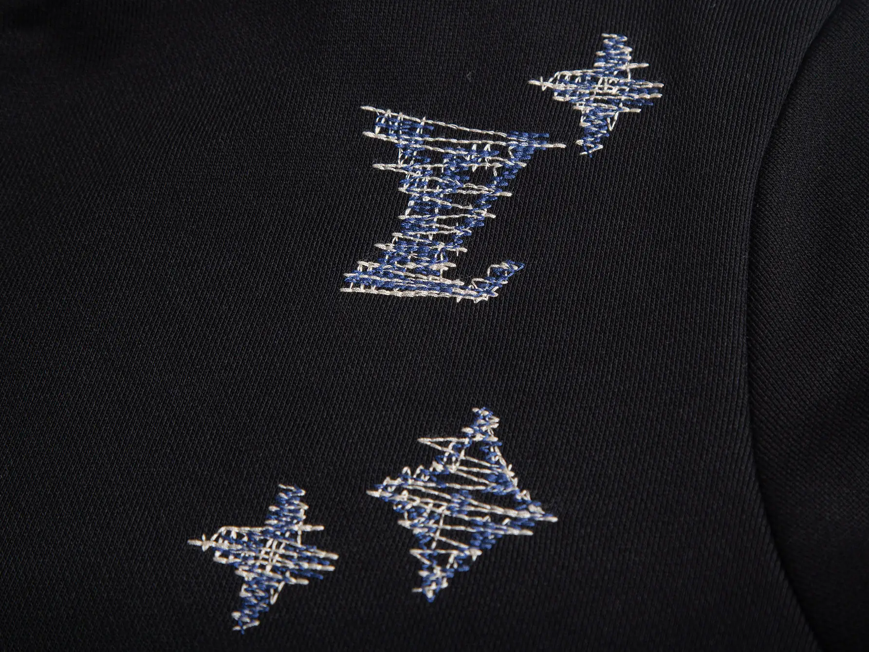 Embroidered Logo Zip-Up Hoodie D30020407 — view 6