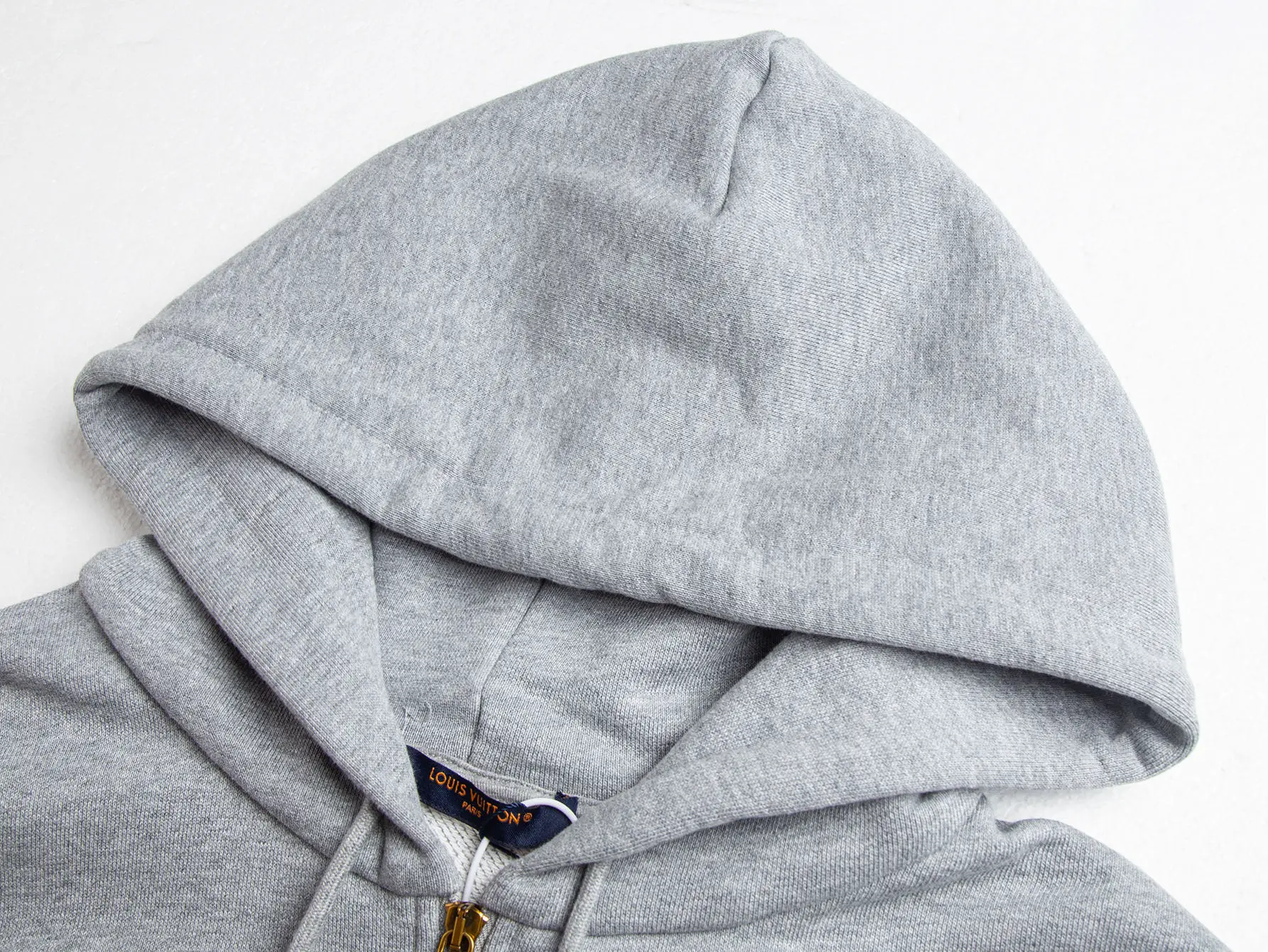 Logo Embroidered Zip-Up Hoodie D30020406 — view 5