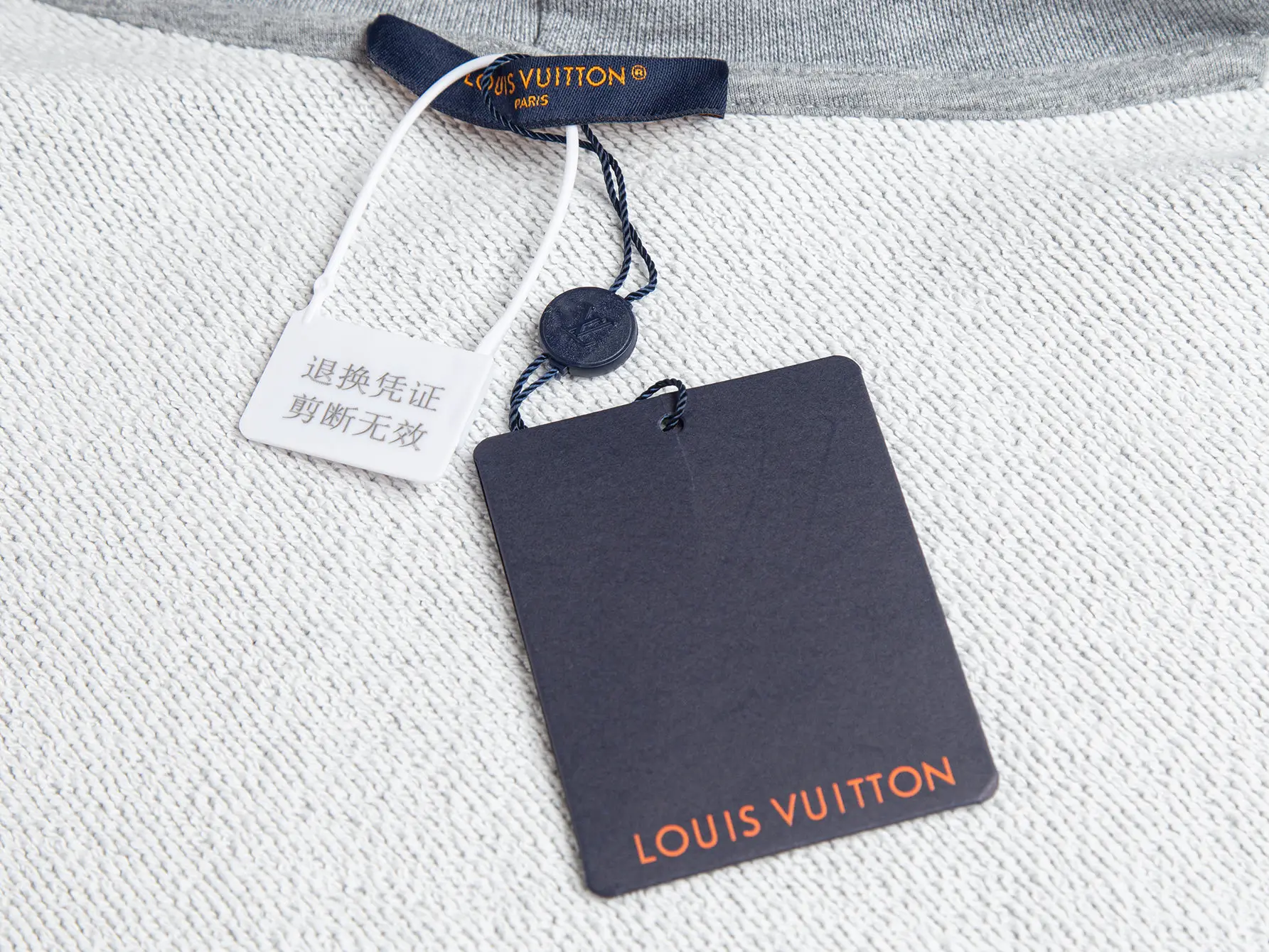 Logo Embroidered Zip-Up Hoodie D30020406 — view 14