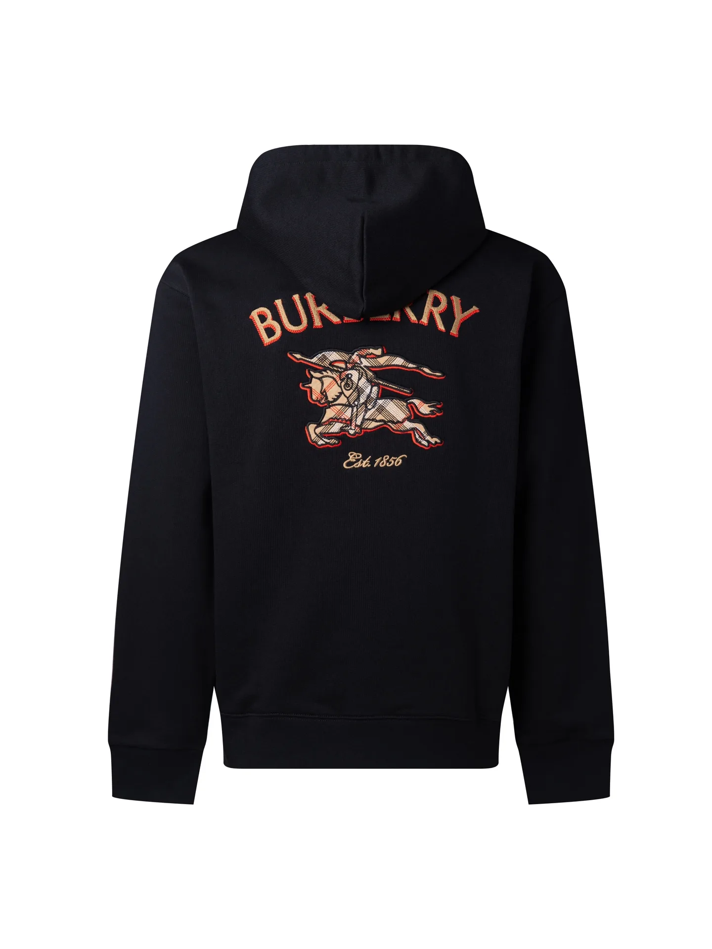 Embroidered Knight Logo Zip-Up Hoodie D30520401 — view 3