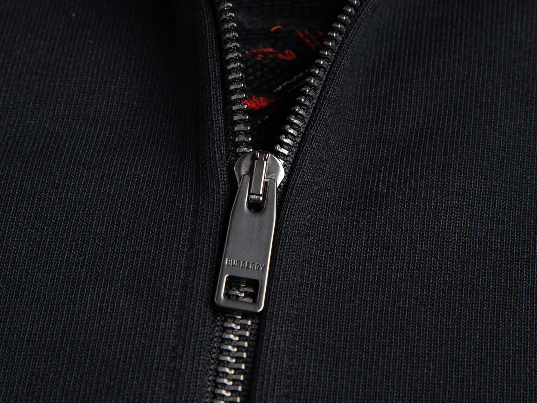 Embroidered Knight Logo Zip-Up Hoodie D30520401 — view 9