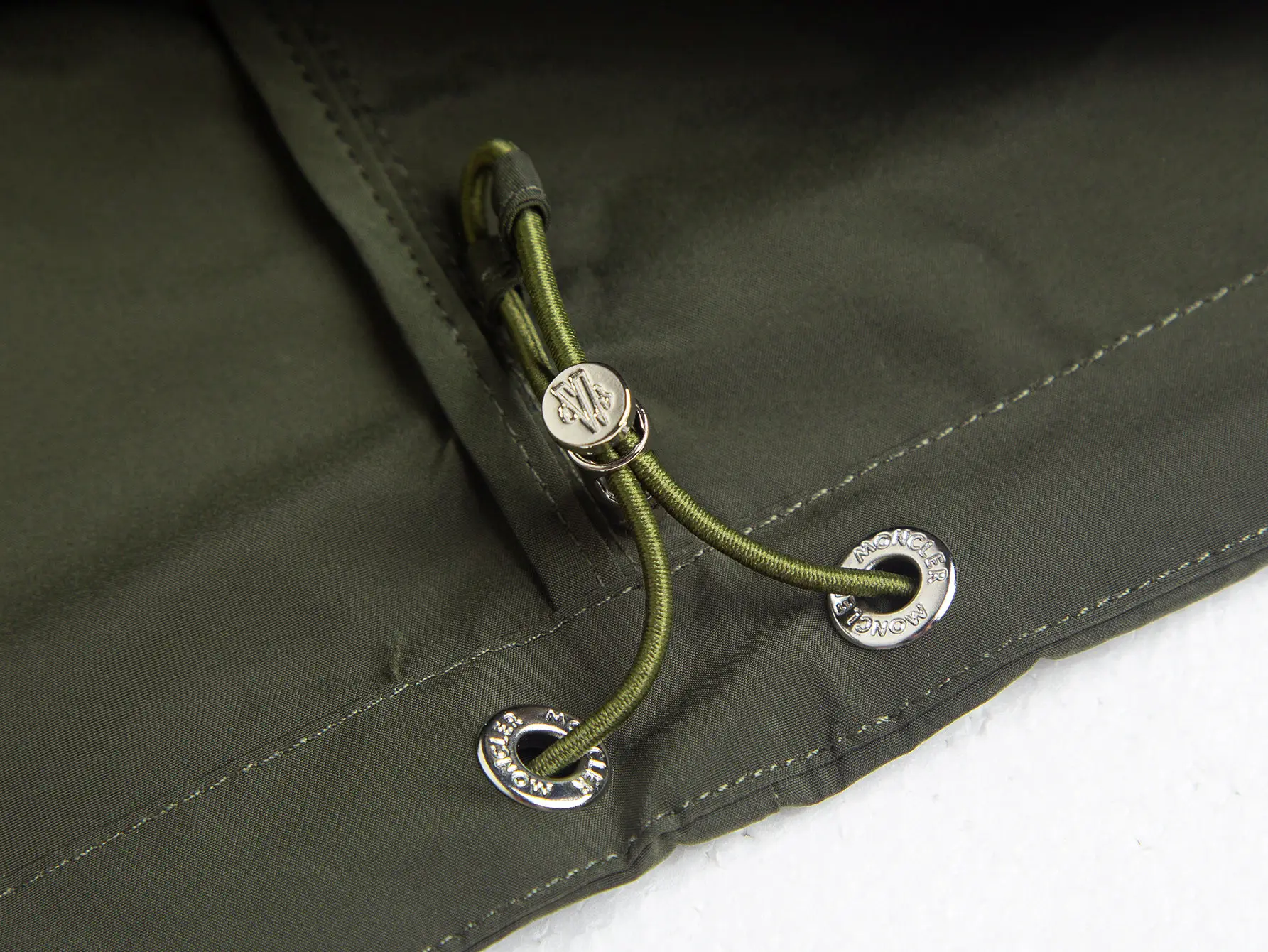 Hooded Logo-Patch Windbreaker Jacket D31020435 — view 7