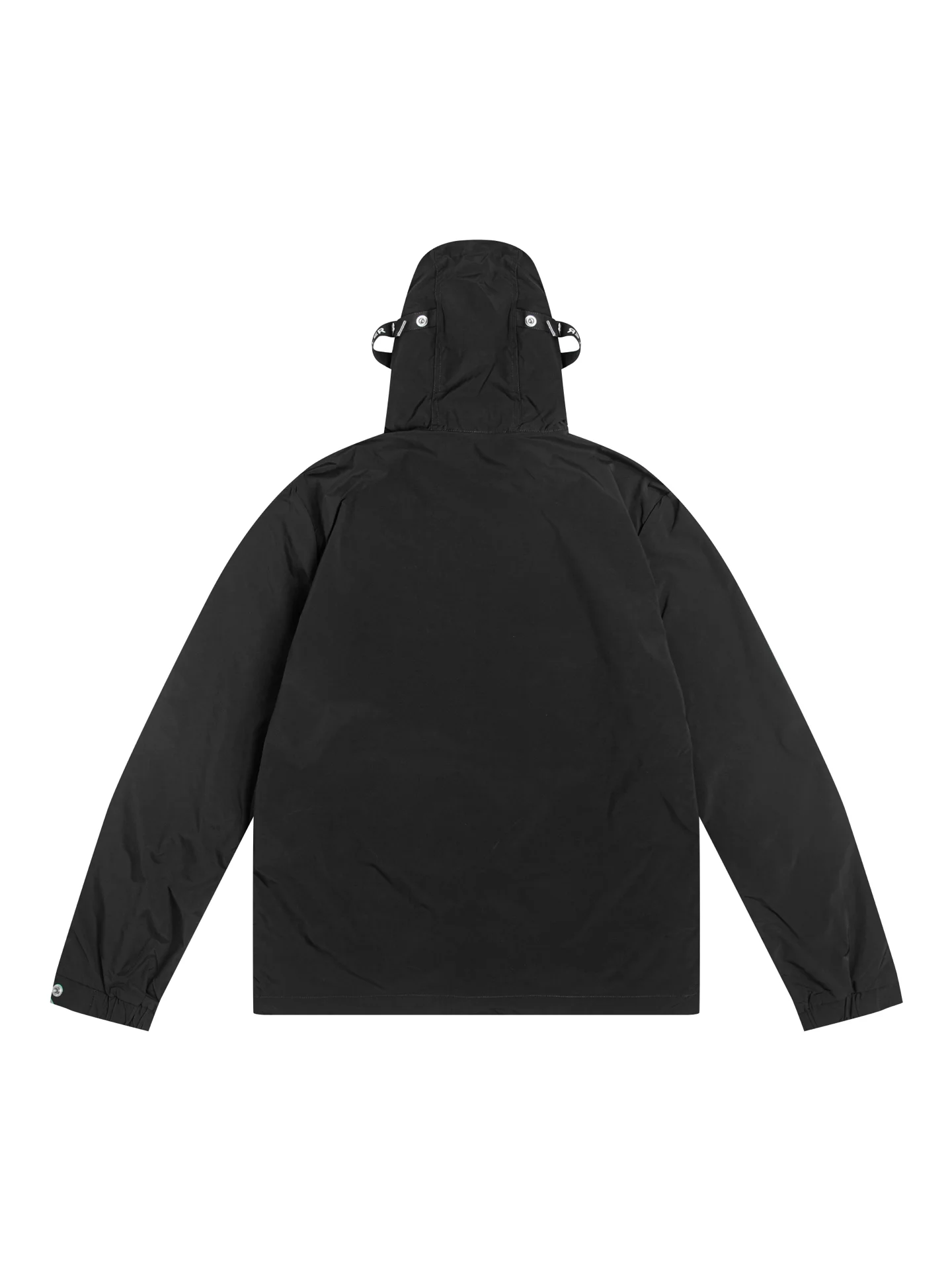 Moncler Hooded Windbreaker Jacket with Grosgrain Trim D31020432 — view 2