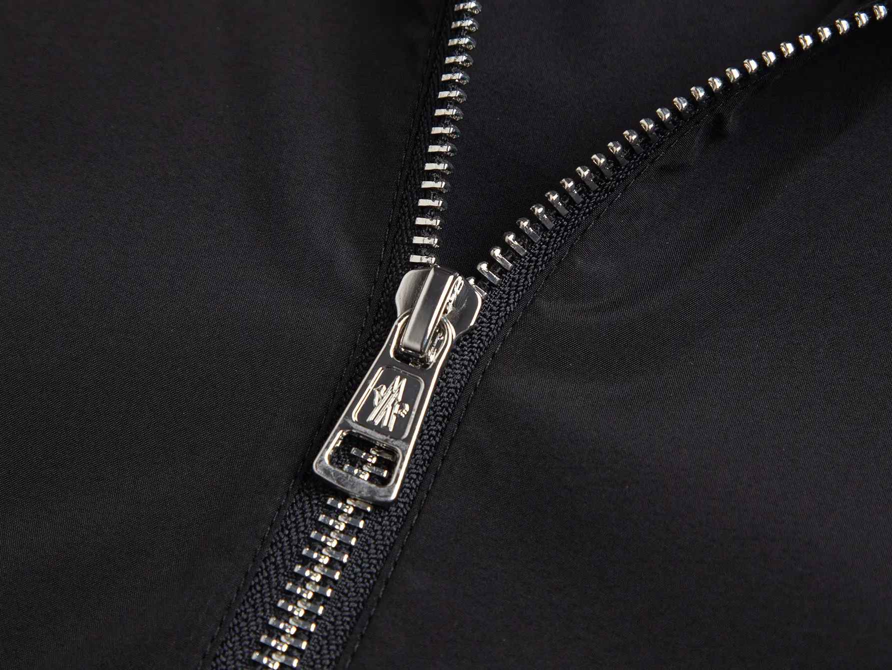Moncler Hooded Windbreaker Jacket with Grosgrain Trim D31020432 — view 7