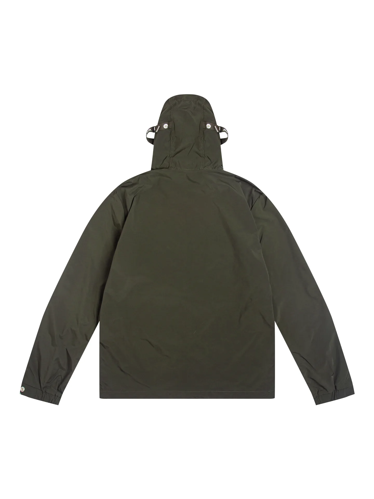 Moncler Logo-Webbing Hooded Windbreaker Jacket D31020431 — view 9