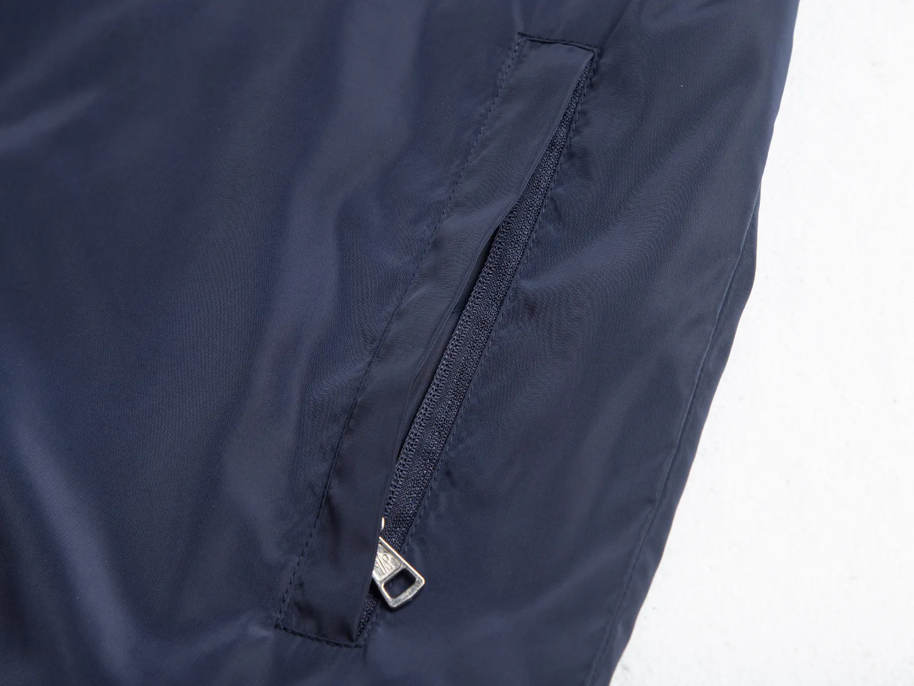 Moncler Hooded Windbreaker Jacket with Tricolour Trim D31020436 — view 11