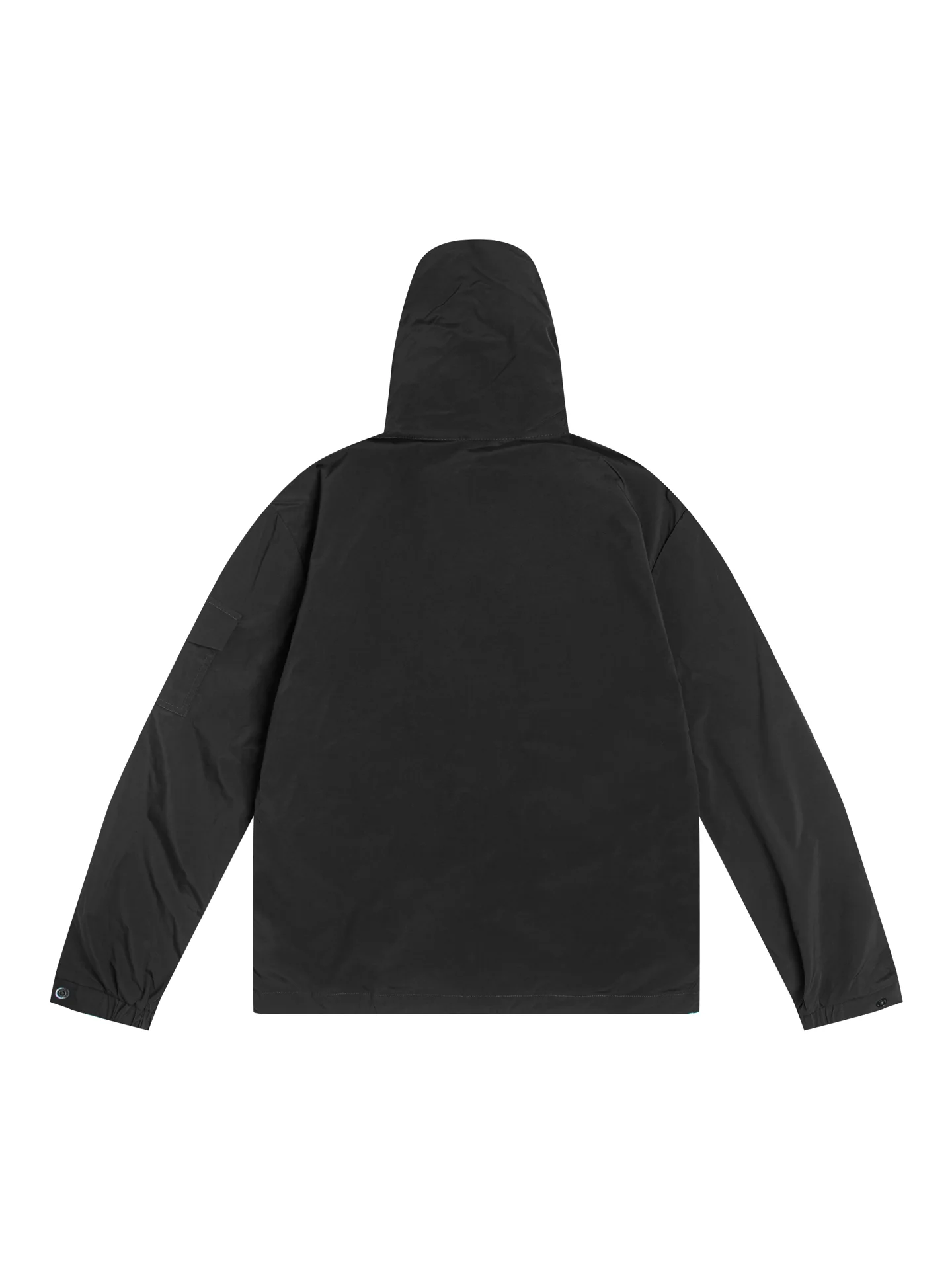 Logo-Patch Hooded Windbreaker Jacket D32020427 — view 2