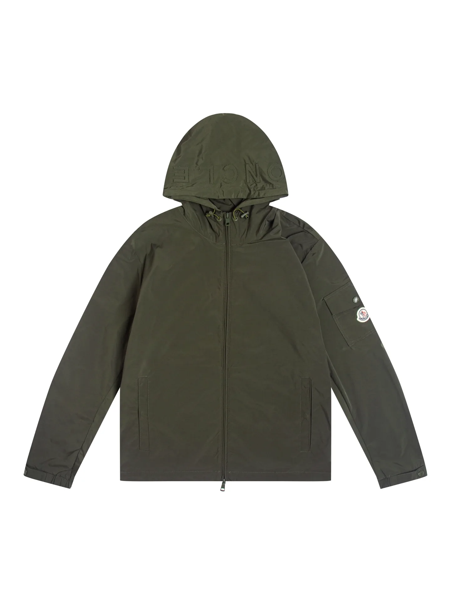 Logo-Appliquéd Hooded Windbreaker Jacket D32020425