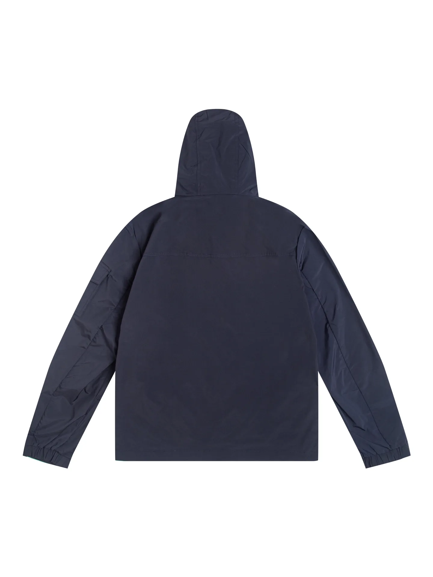 Logo-Patch Hooded Windbreaker Jacket D32020422 — view 2