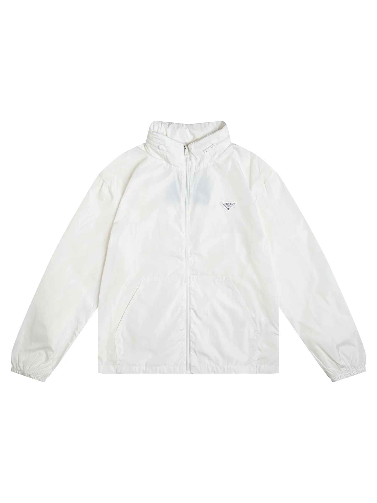 Logo-Appliquéd Hooded Windbreaker Jacket D32020443