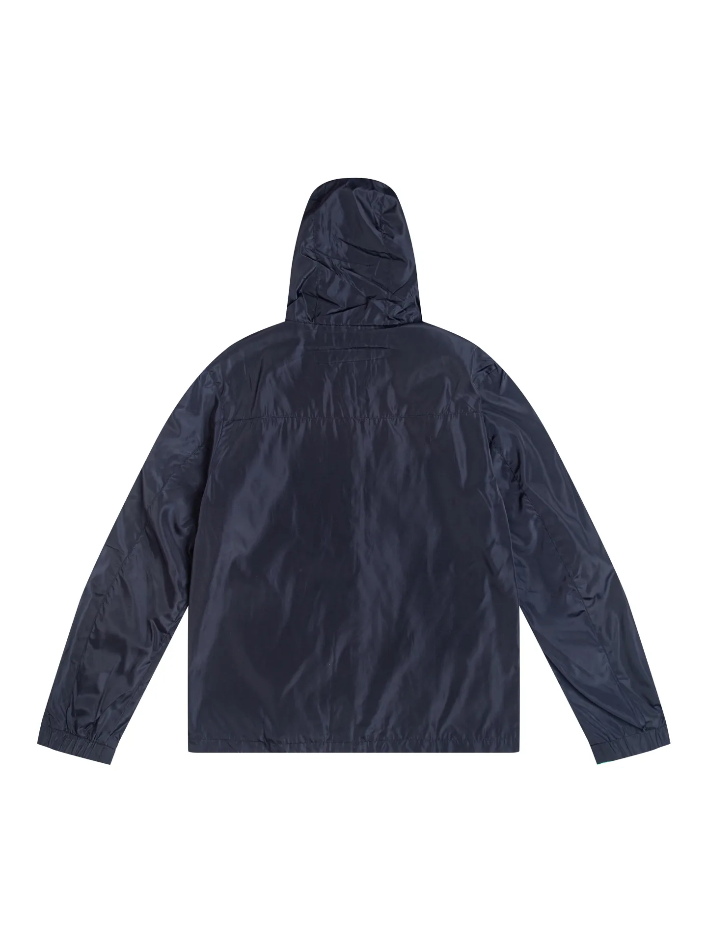 Triangle Logo Hooded Windbreaker Jacket D32520442 — view 2