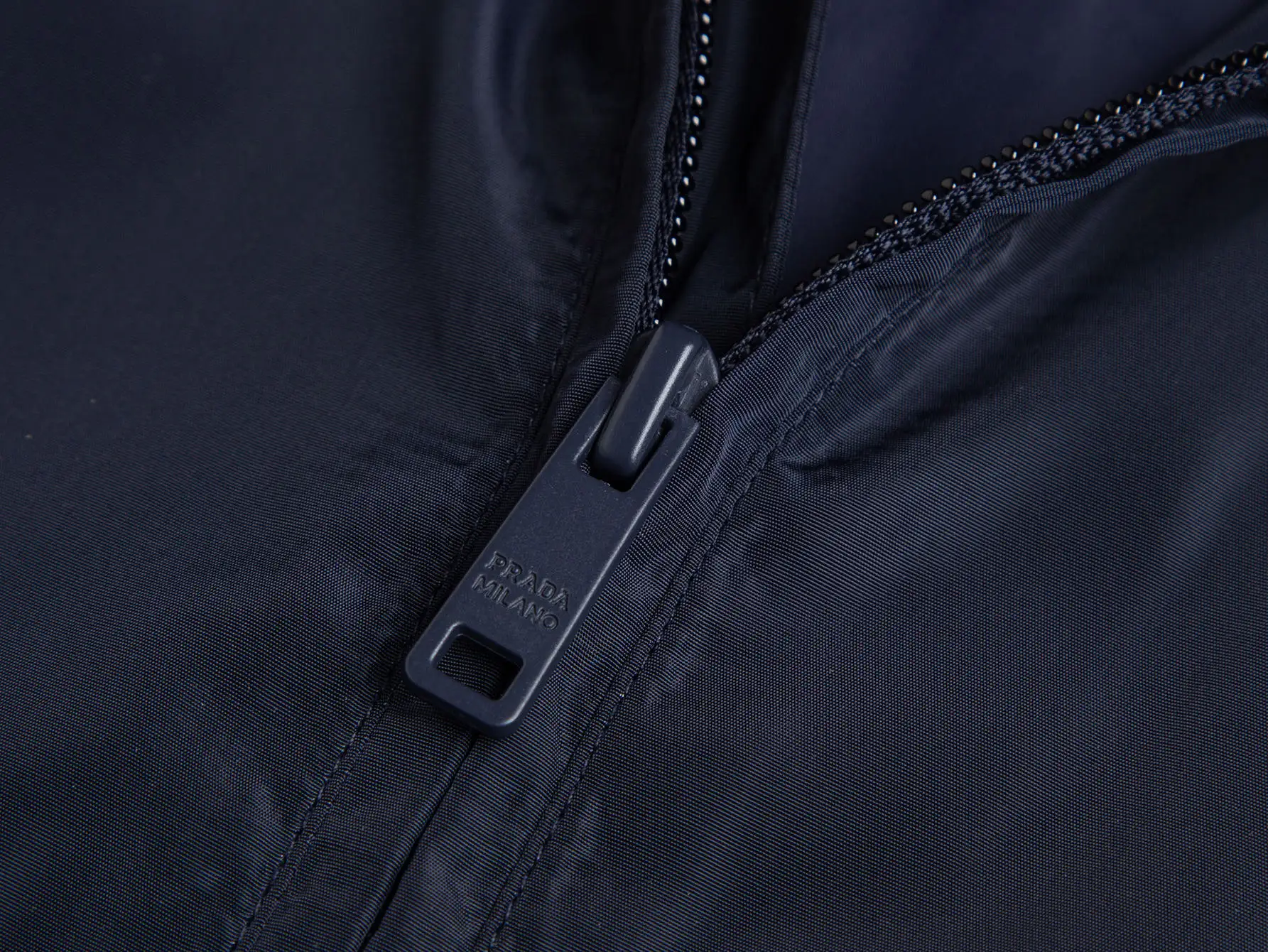 Triangle Logo Hooded Windbreaker Jacket D32520442 — view 7