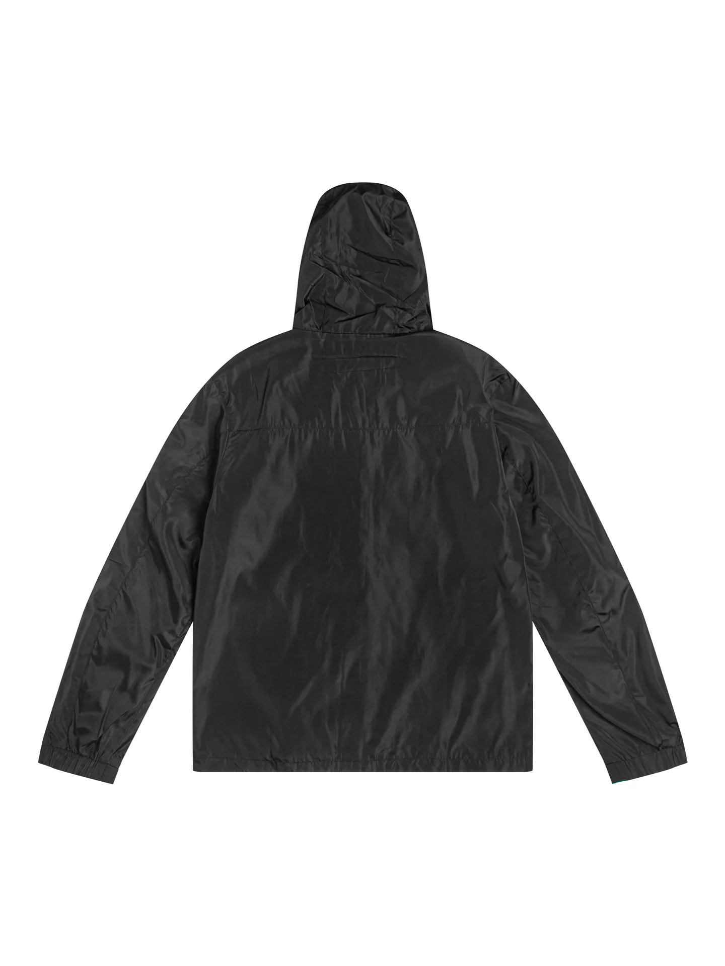 Triangle Logo Hooded Windbreaker Jacket D32520441 — view 2