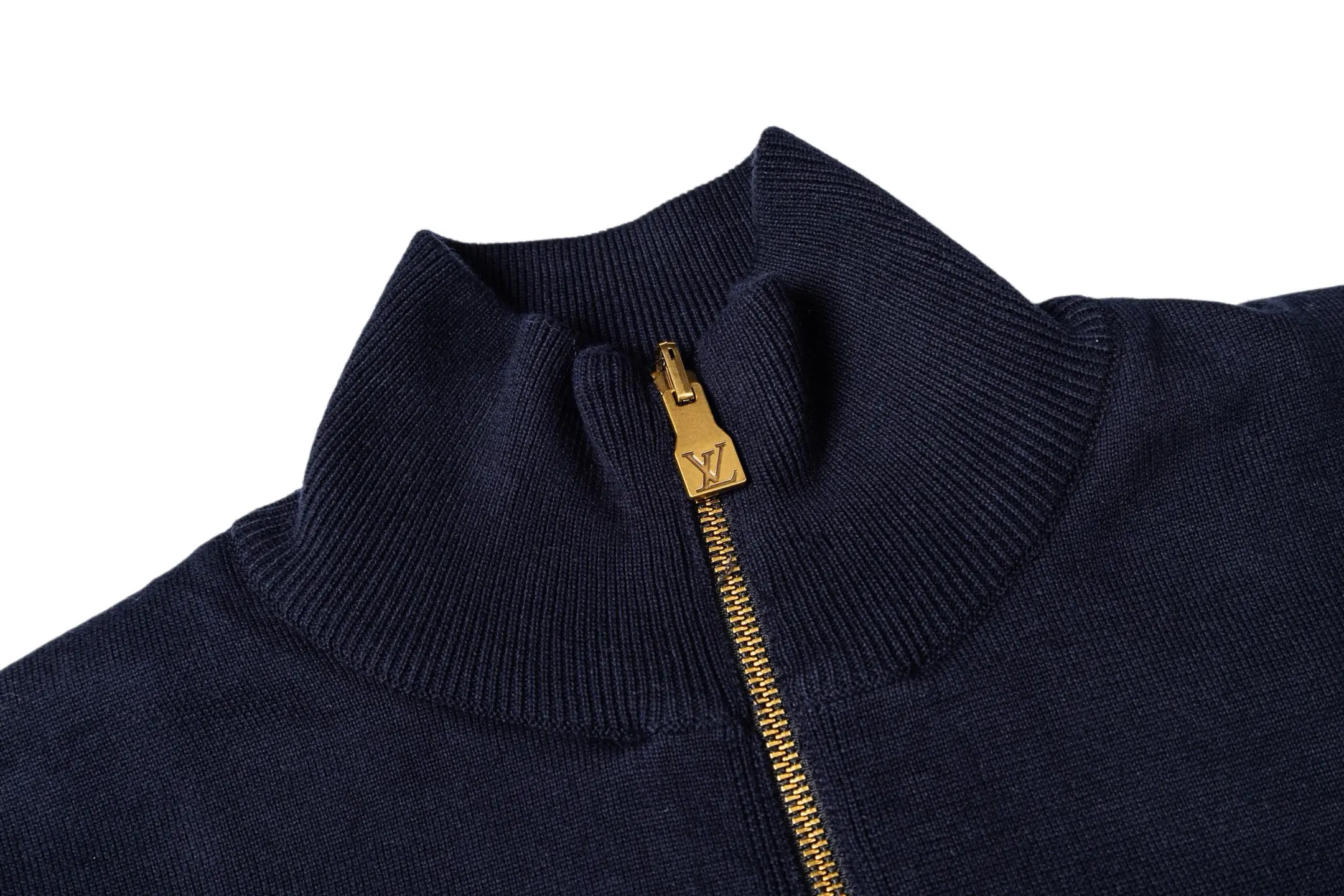 Reversible Monogram Jacquard Wool-Blend Cardigan D34020399 — view 5