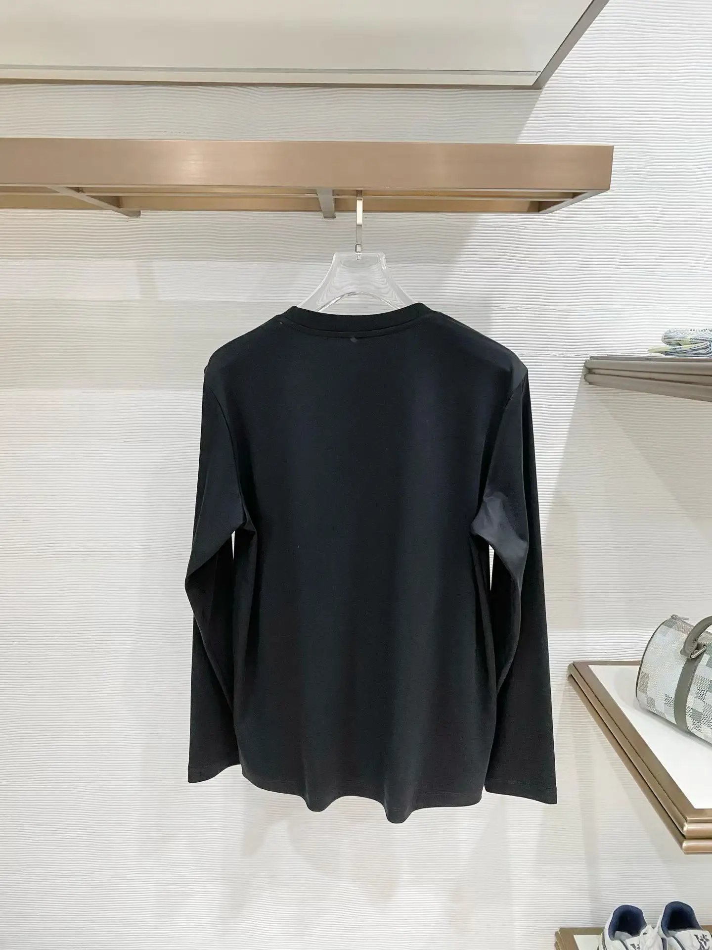 Mercerized Cotton Long-Sleeve T-Shirt D11521507 — view 2