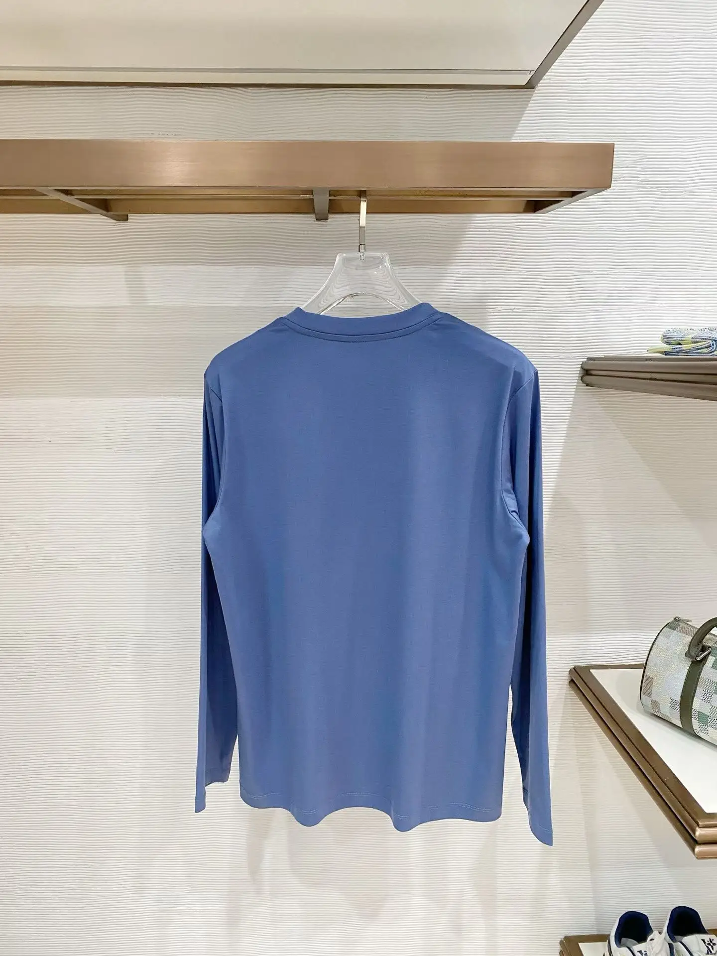 Mercerized Cotton Long-Sleeve T-Shirt D11521505 — view 2