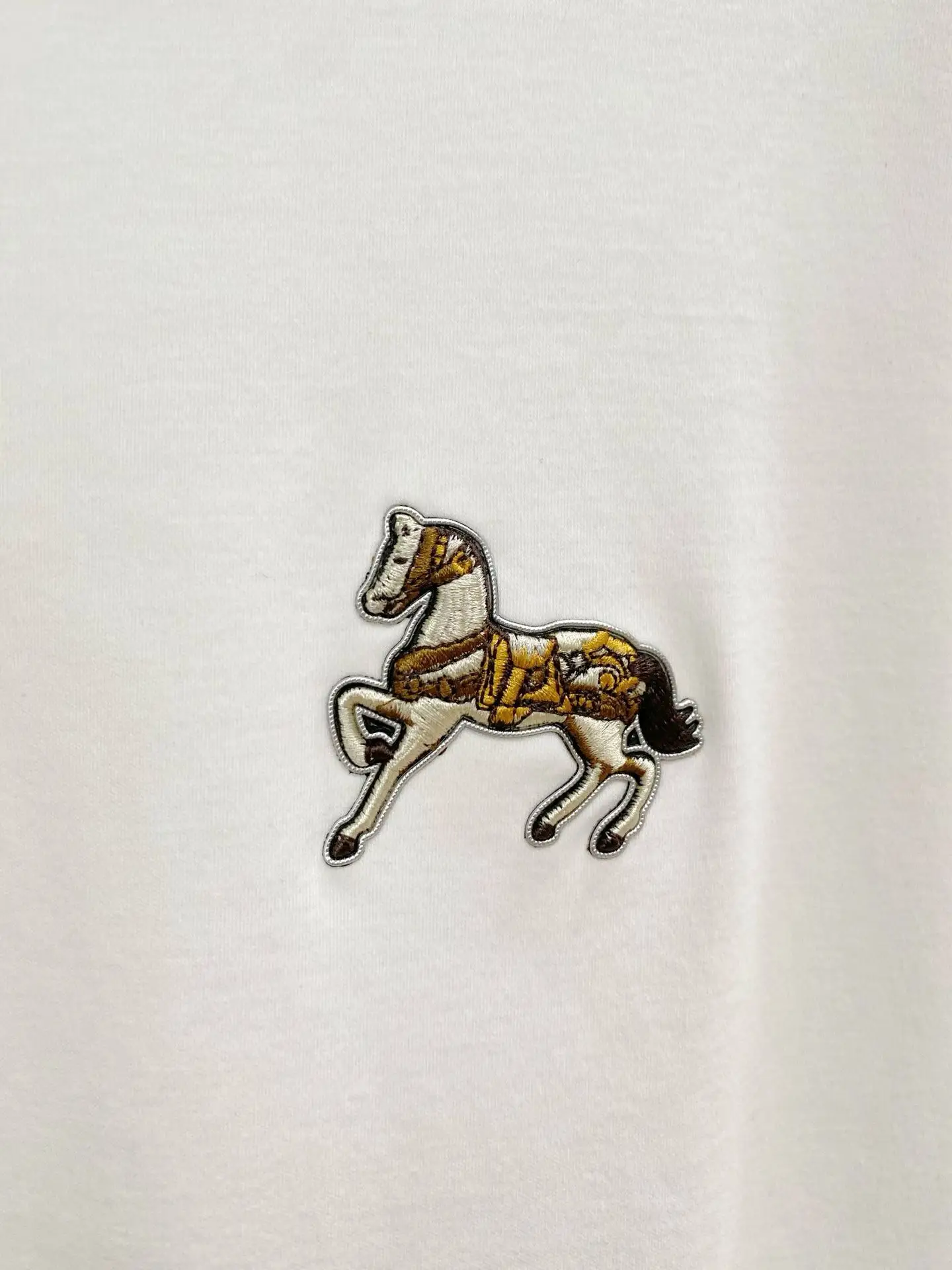Embroidered Mercerized Cotton Long-Sleeve T-Shirt D17521503 — view 4