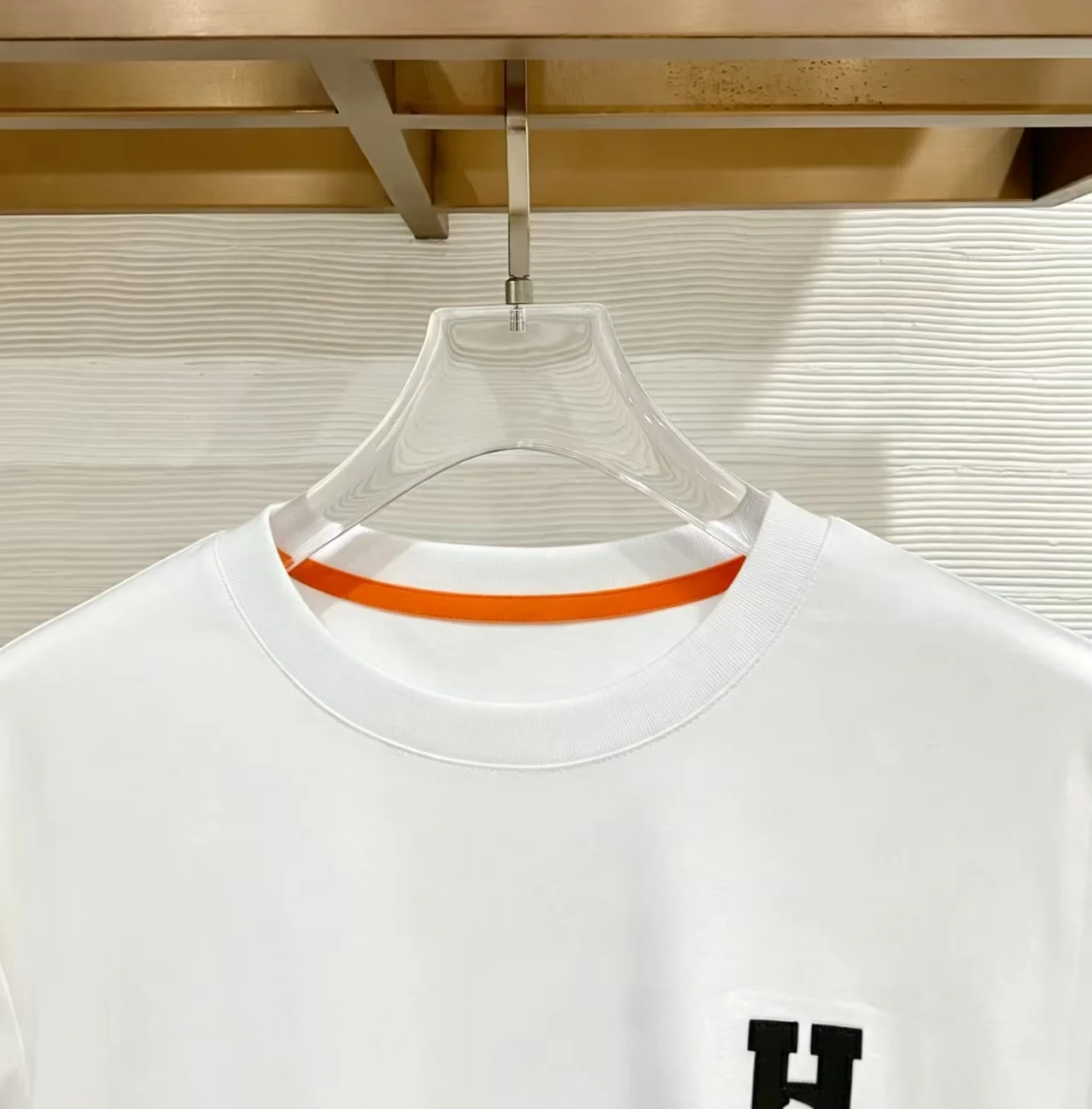 Embroidered Logo Mercerized Cotton Long-Sleeve T-Shirt D17521509 — view 3