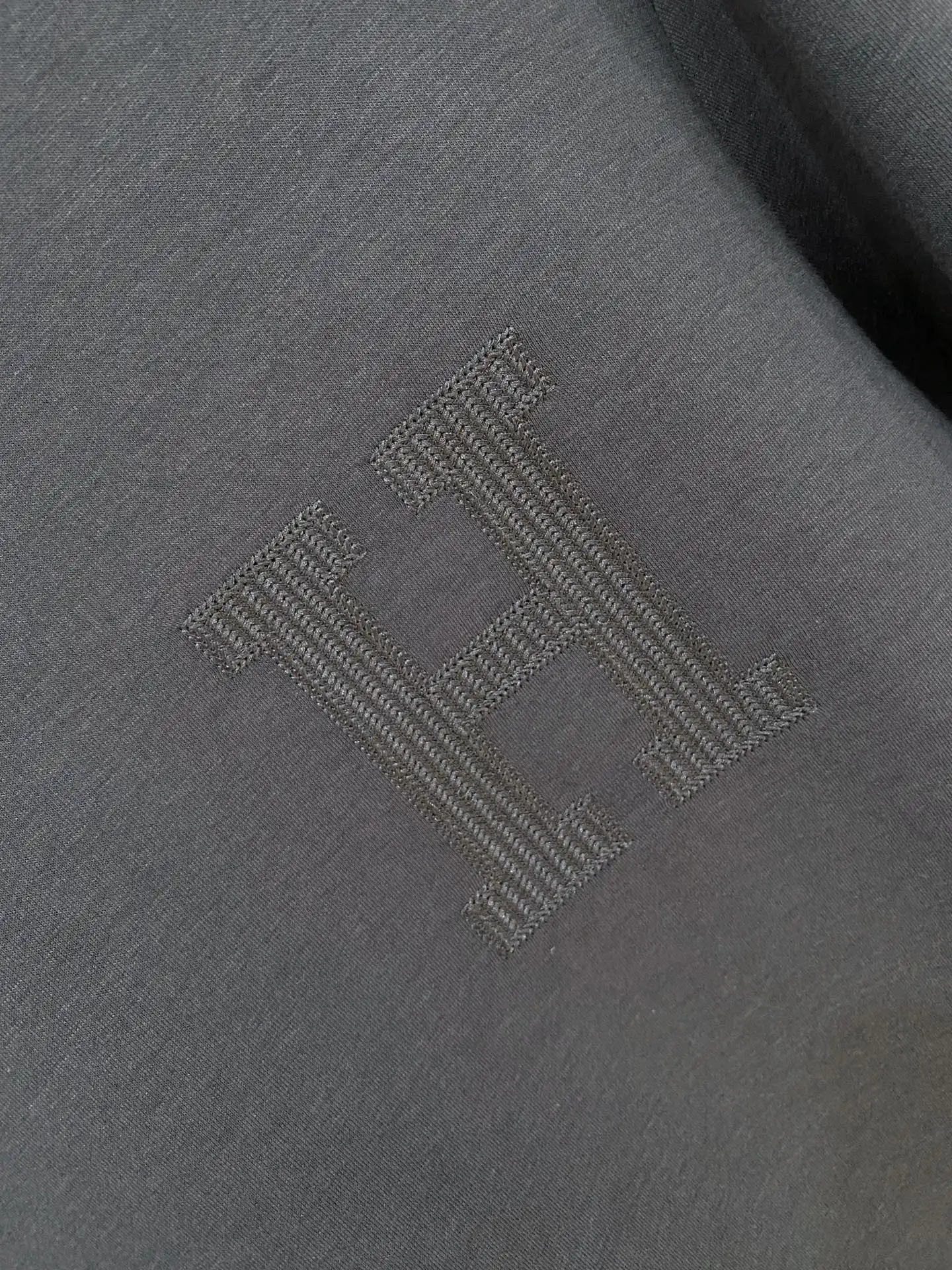 Embroidered Logo Wool-Blend Long-Sleeve T-Shirt D18021497 — view 5