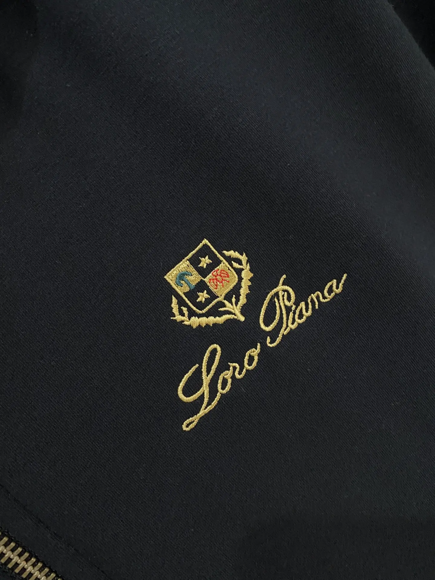 Embroidered Scuba Zip-Up Hoodie D19521482 — view 5