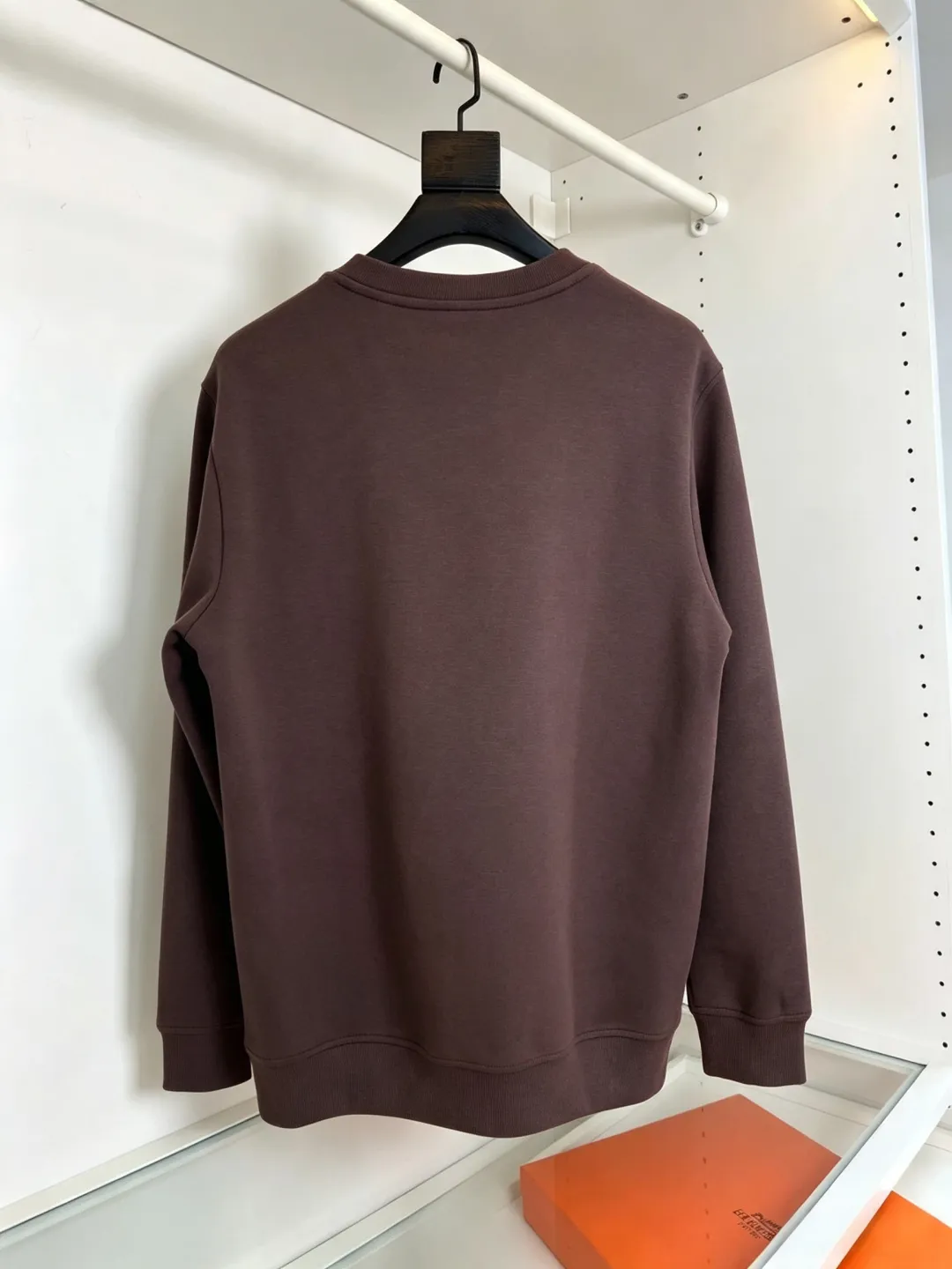 Quilted Pocket Crew-Neck Sweatshirt D19521488 — view 2