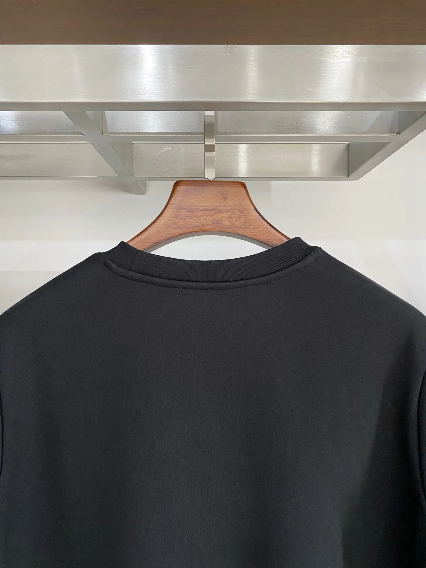 Embroidered Crest Fleece-Lined Sweatshirt D19521484 — view 9