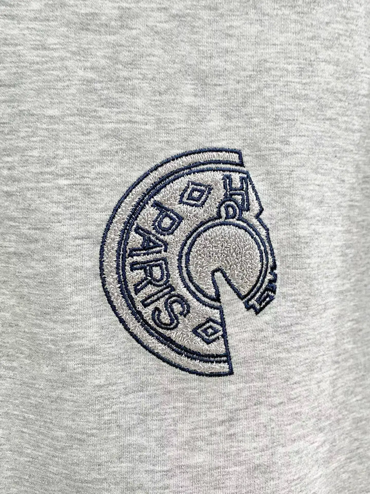Embroidered Logo Spacer Knit Sweatshirt D19521495 — view 4