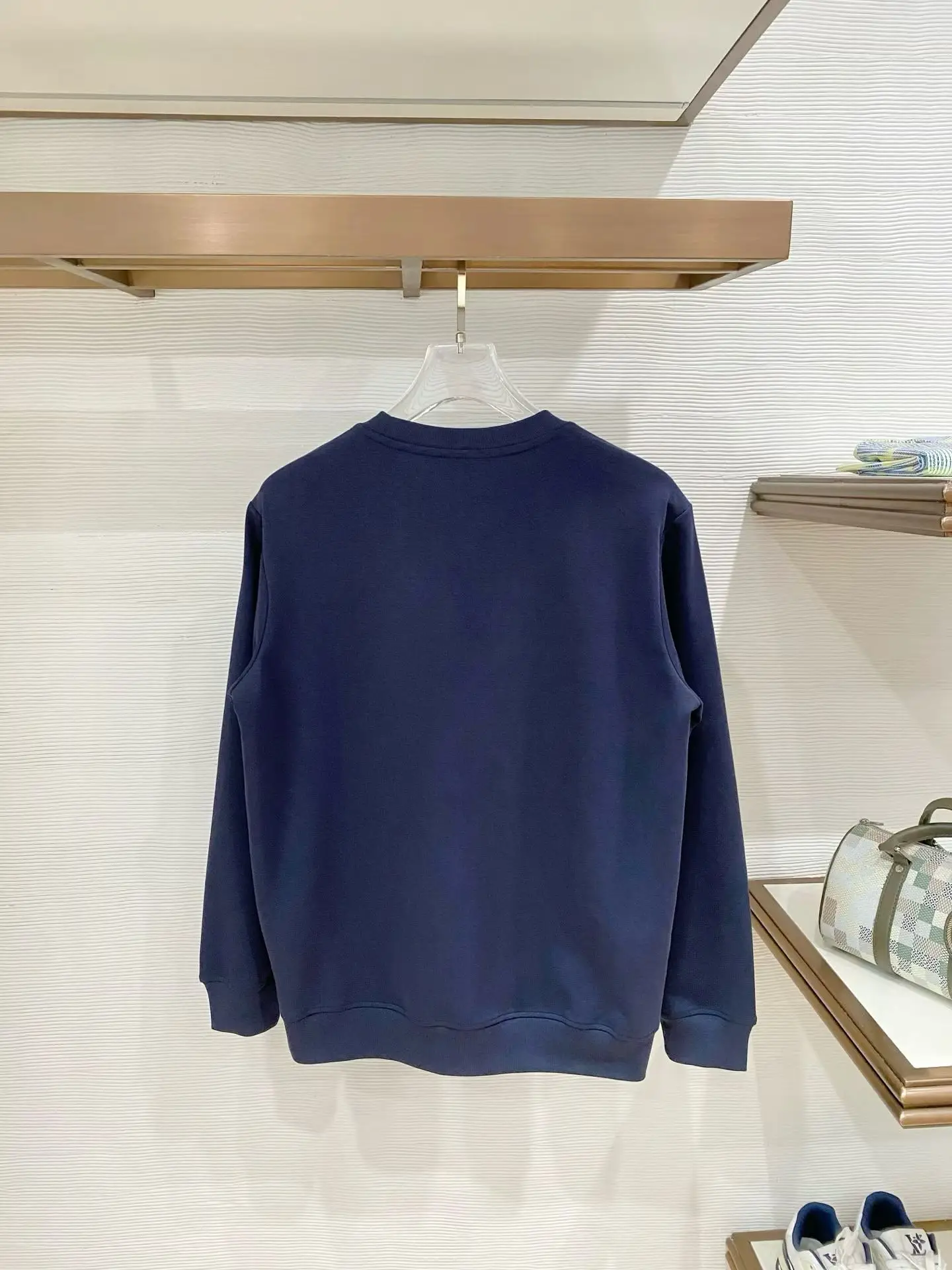 Embroidered Logo Crew-Neck Sweatshirt D19521494 — view 2
