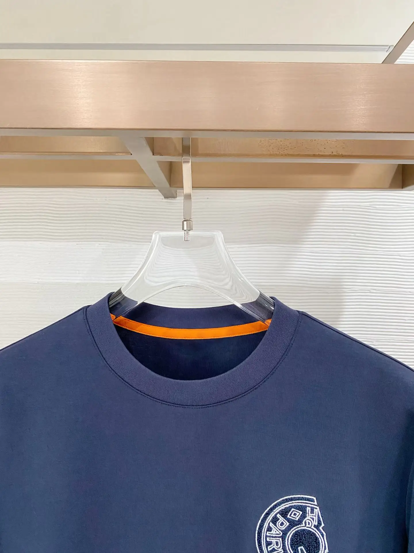 Embroidered Logo Crew-Neck Sweatshirt D19521494 — view 3