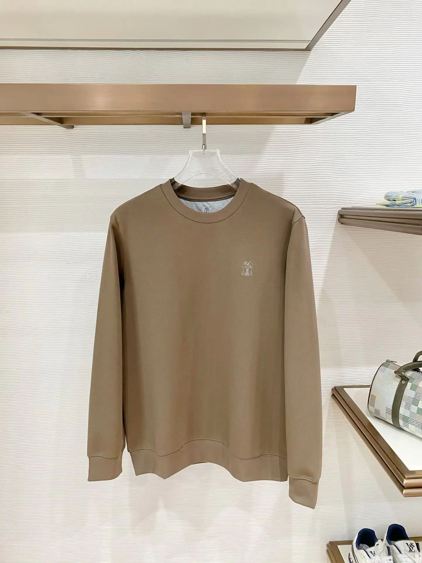 Logo-Embroidered Scuba Knit Sweatshirt D19521485