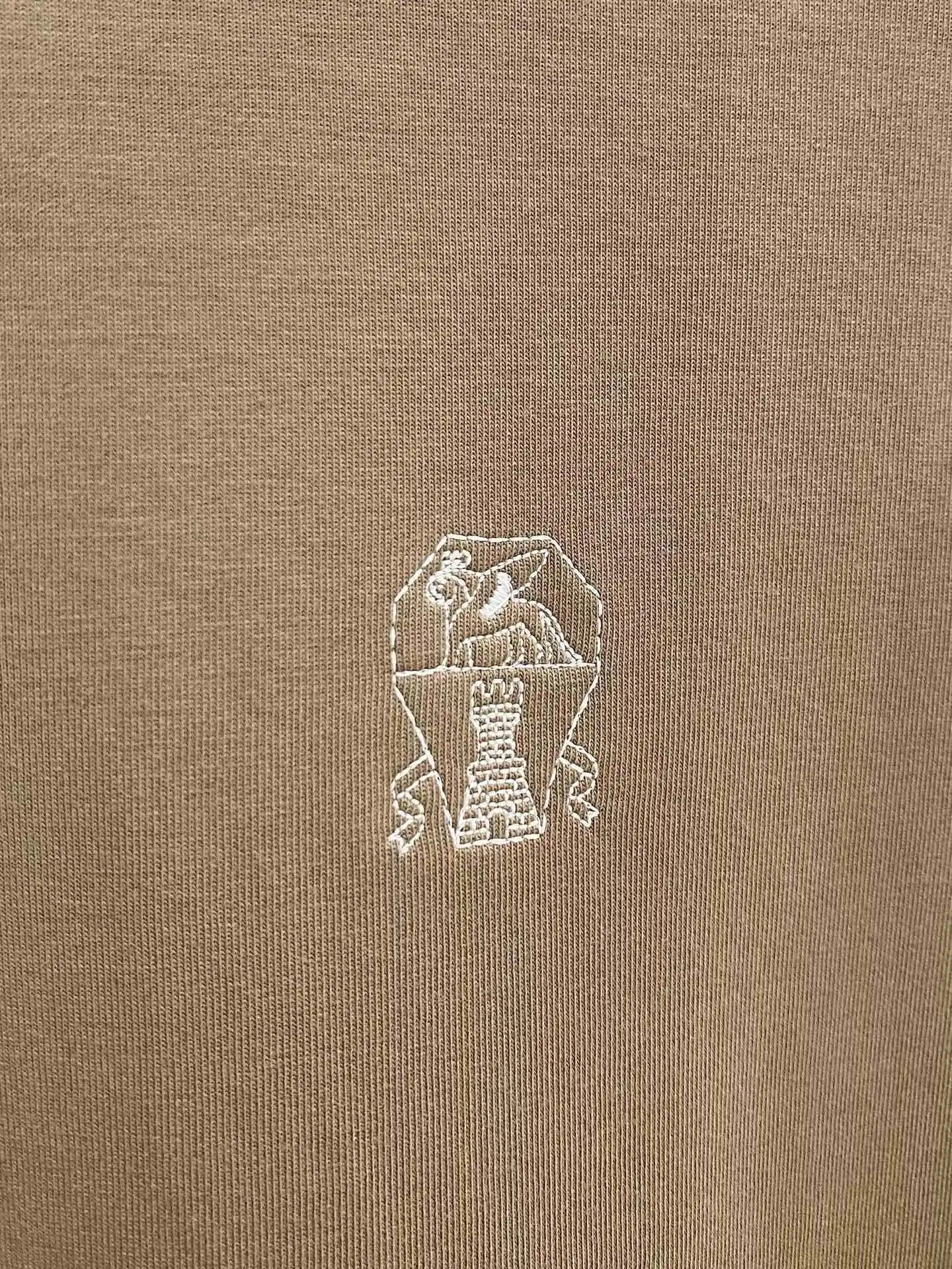 Logo-Embroidered Scuba Knit Sweatshirt D19521485 — view 5