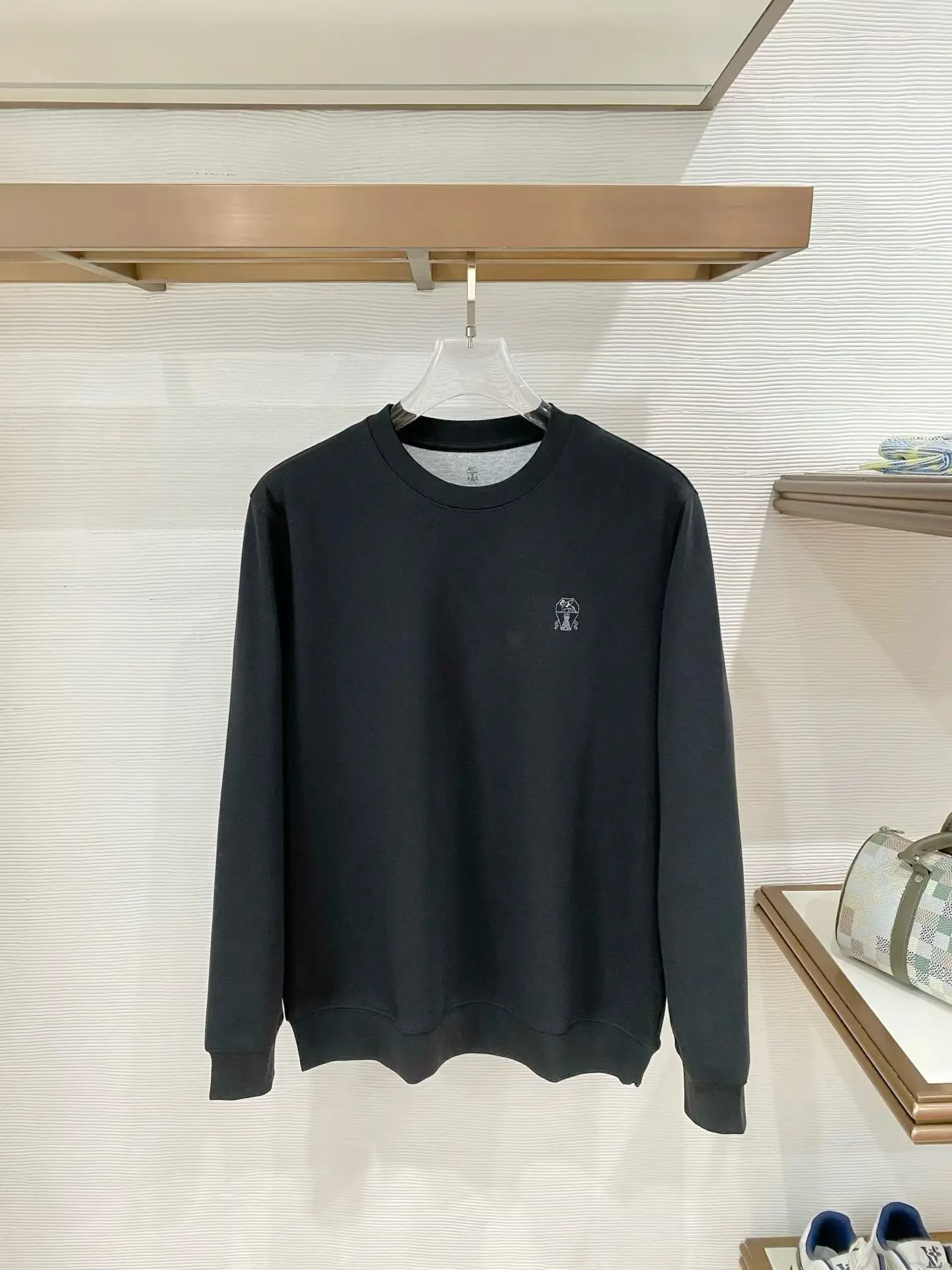 Logo-Embroidered Scuba Knit Sweatshirt D19521487