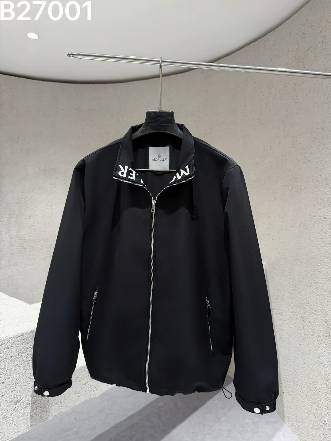 Logo-Intarsia Technical Zip-Up Jacket D26021480
