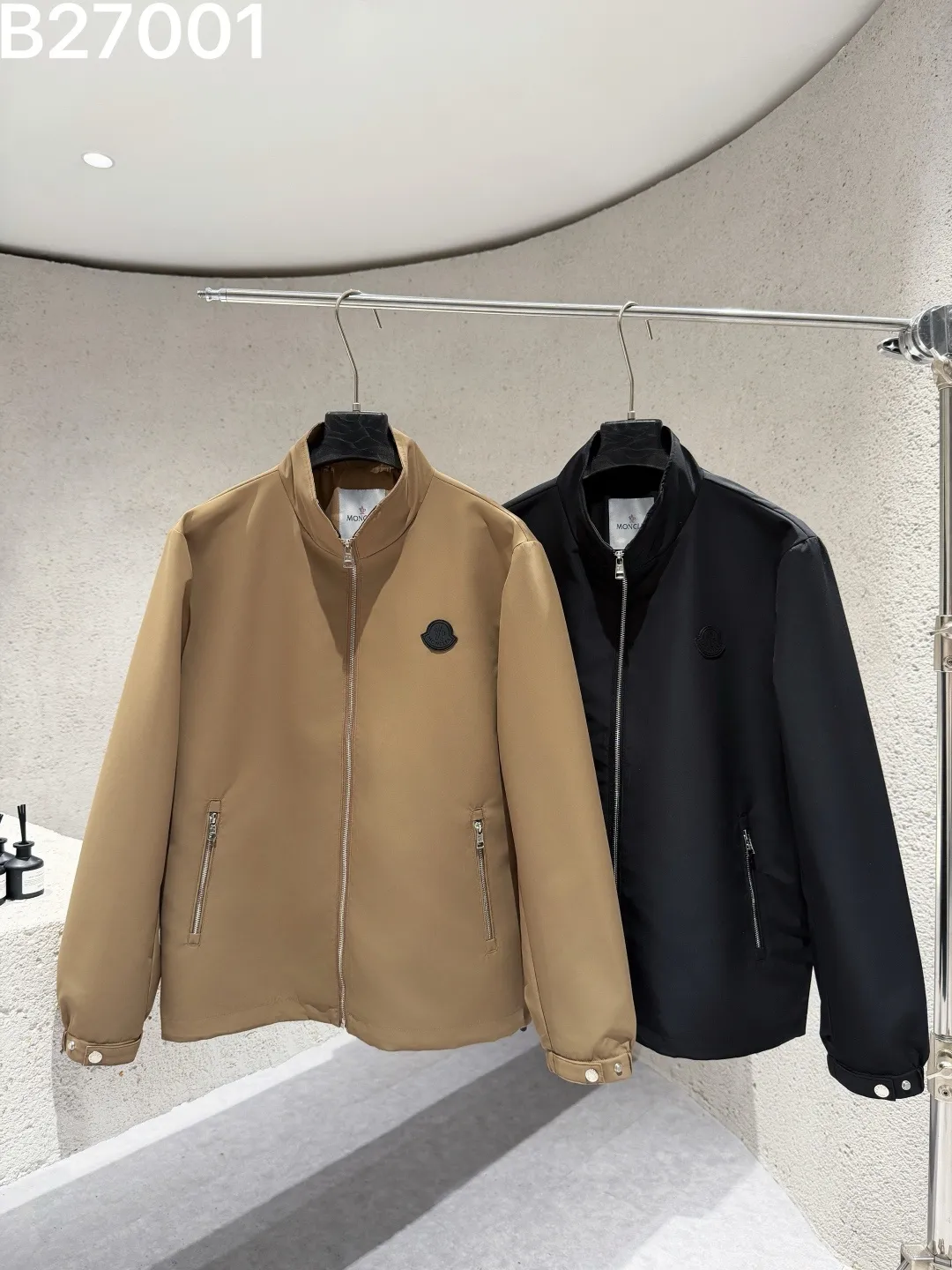 Logo-Intarsia Technical Zip-Up Jacket D26021480 — view 4