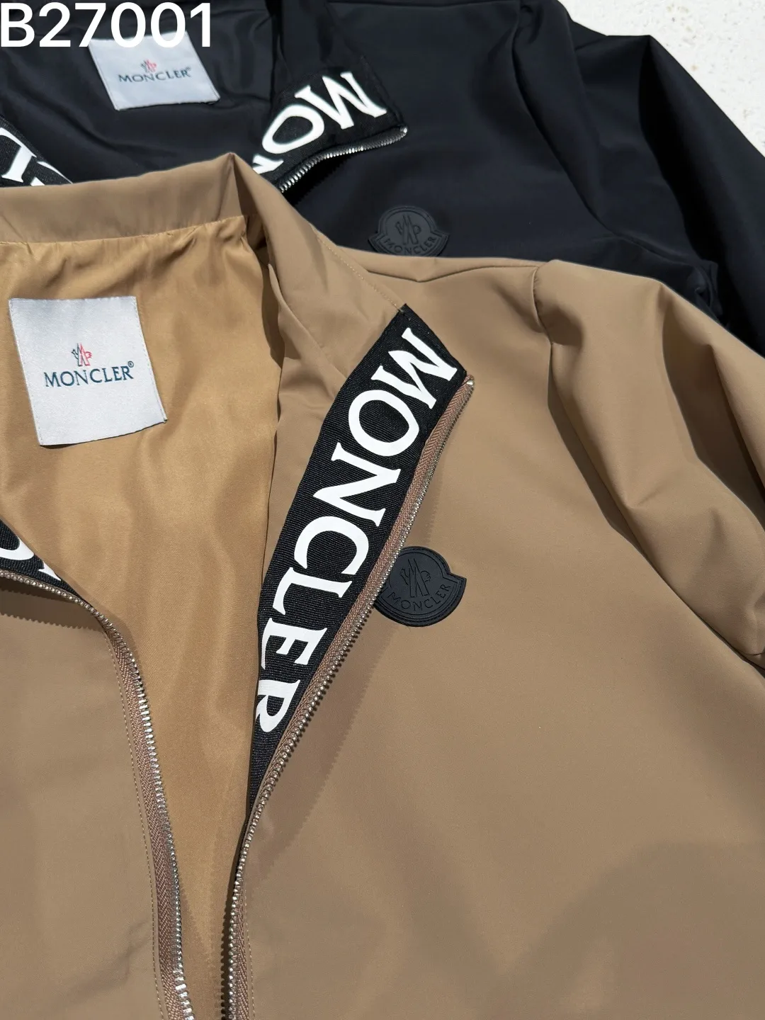 Logo-Intarsia Technical Zip-Up Jacket D26021480 — view 7