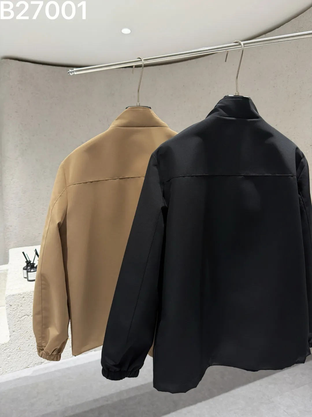 Logo-Intarsia Technical Zip-Up Jacket D26021480 — view 8