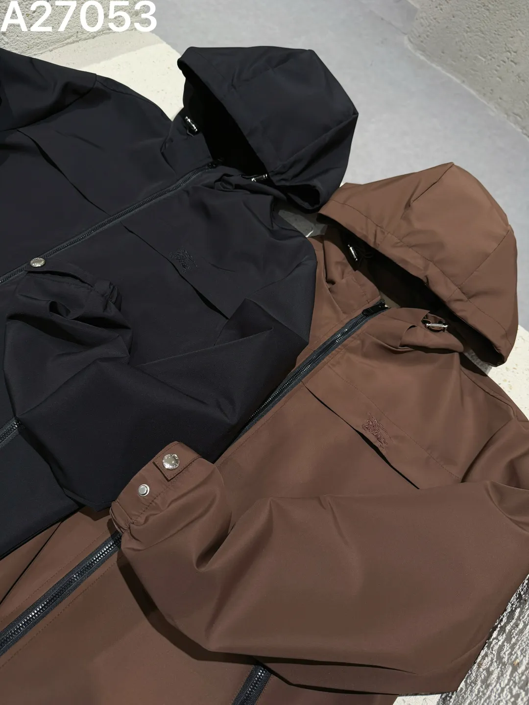 Hooded Technical Shell Jacket D21521477 — view 7