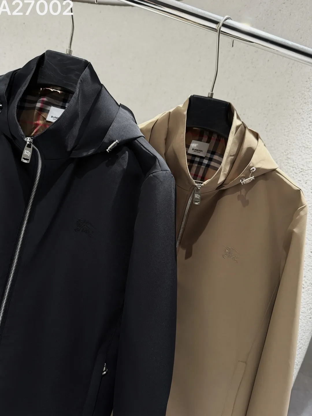 Hooded Technical Shell Jacket D21521478 — view 6