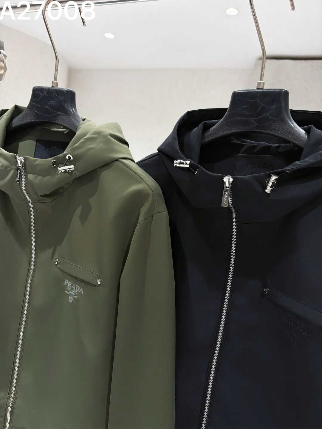Hooded Technical Fabric Jacket D21521472 — view 6