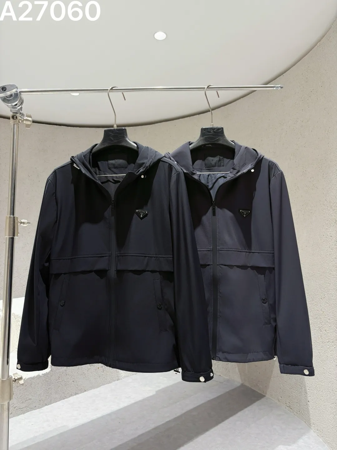 Logo-Appliqué Hooded Technical Jacket D21521473 — view 4